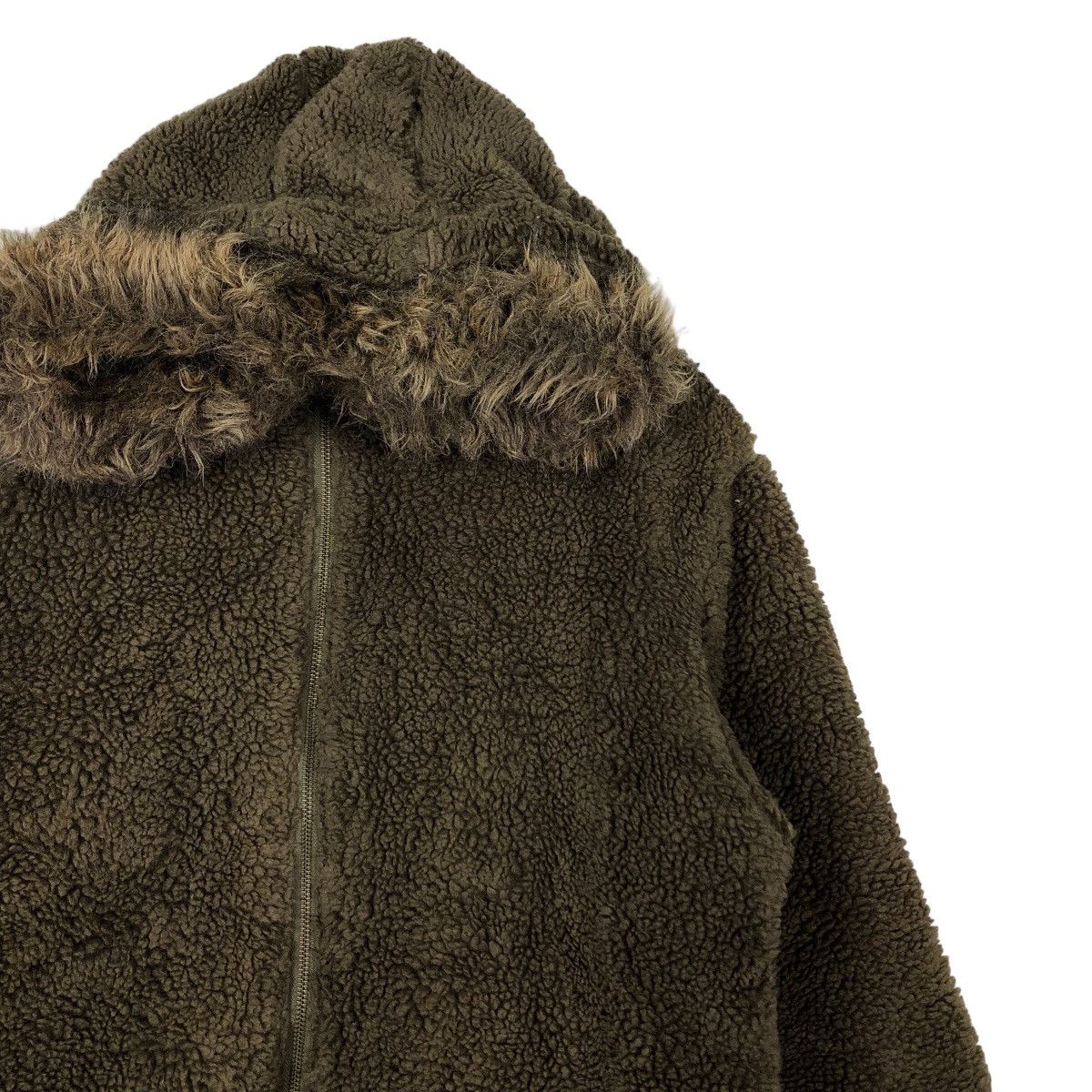 Avirex 🔥90’s United State of Avirex Fleece Jacket Mink Fur Hoodie Size US L / EU 52-54 / 3 - 6 Thumbnail