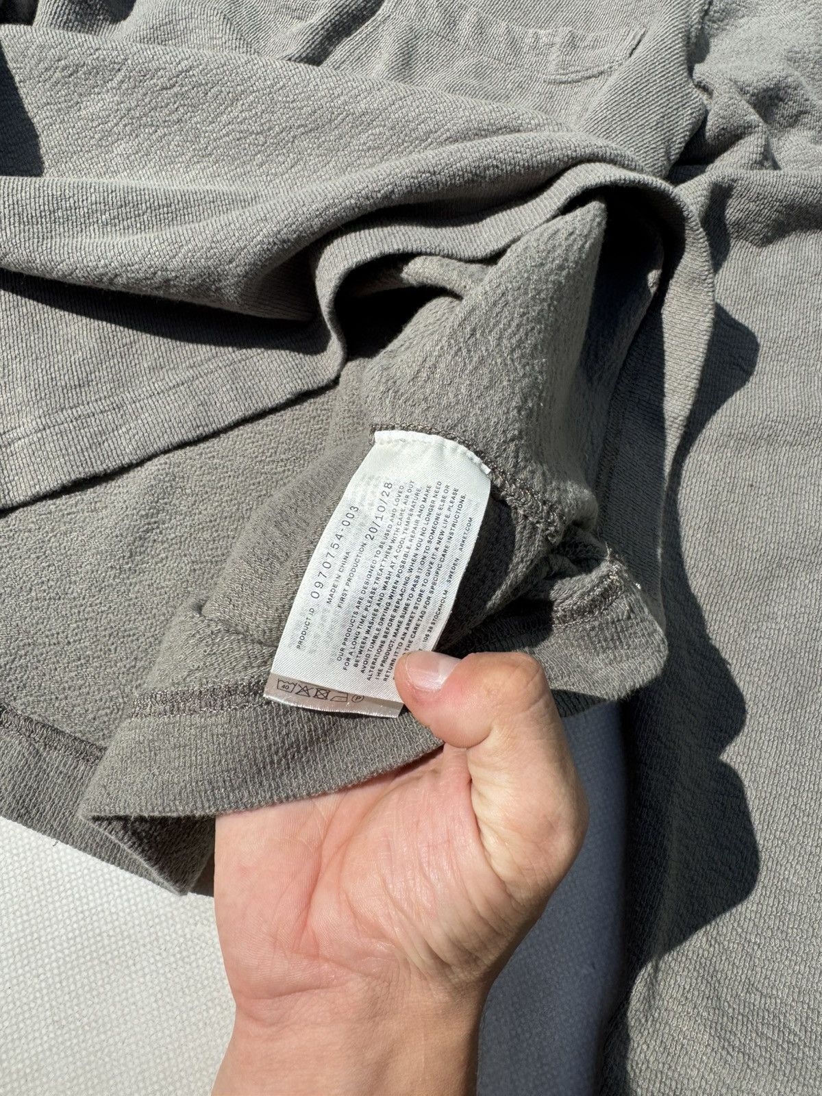 Arket Arket 1/3 Zip Basic Pocket Sweatshirt Size US S / EU 44-46 / 1 - 11 Thumbnail