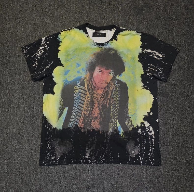 Amiri Amiri Jimi Hendrix Oversize T-Shirt-yf Size US S / EU 44-46 / 1 - 1 Thumbnail