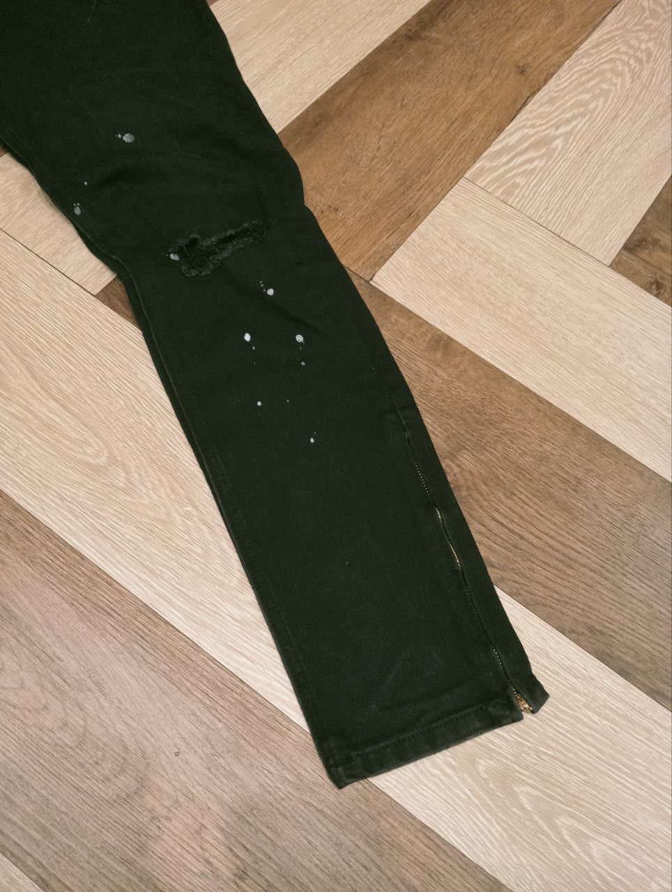 Number (N)ine NUMBER NINE JAPAN STRETCH PAINTER PANTS Size US 34 / EU 50 - 4 Thumbnail