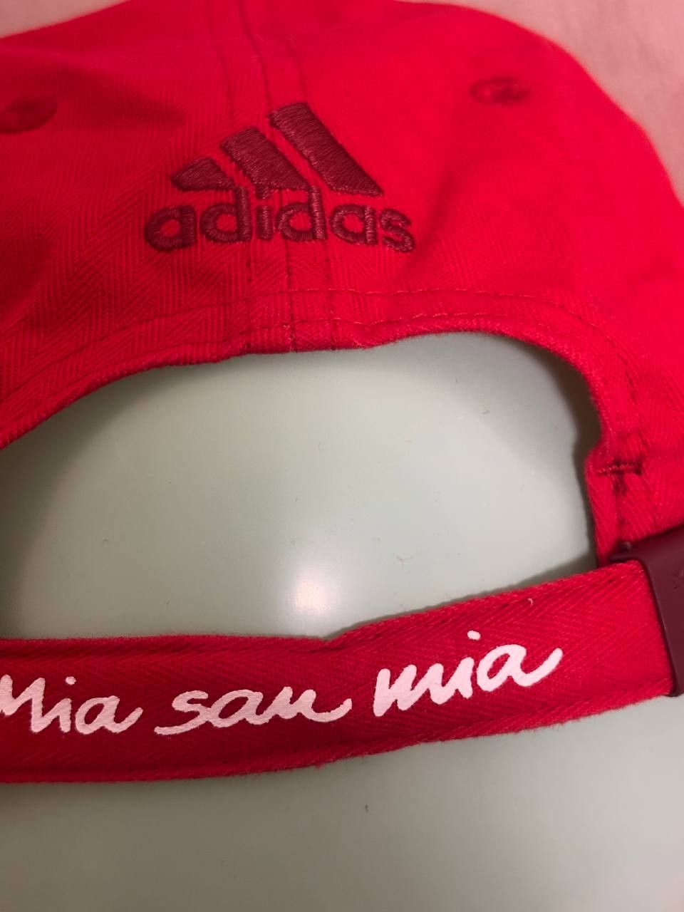 Adidas FC Bayern Munich Men'sbaseball cap Adidas Football Red Size ONE SIZE - 7 Thumbnail