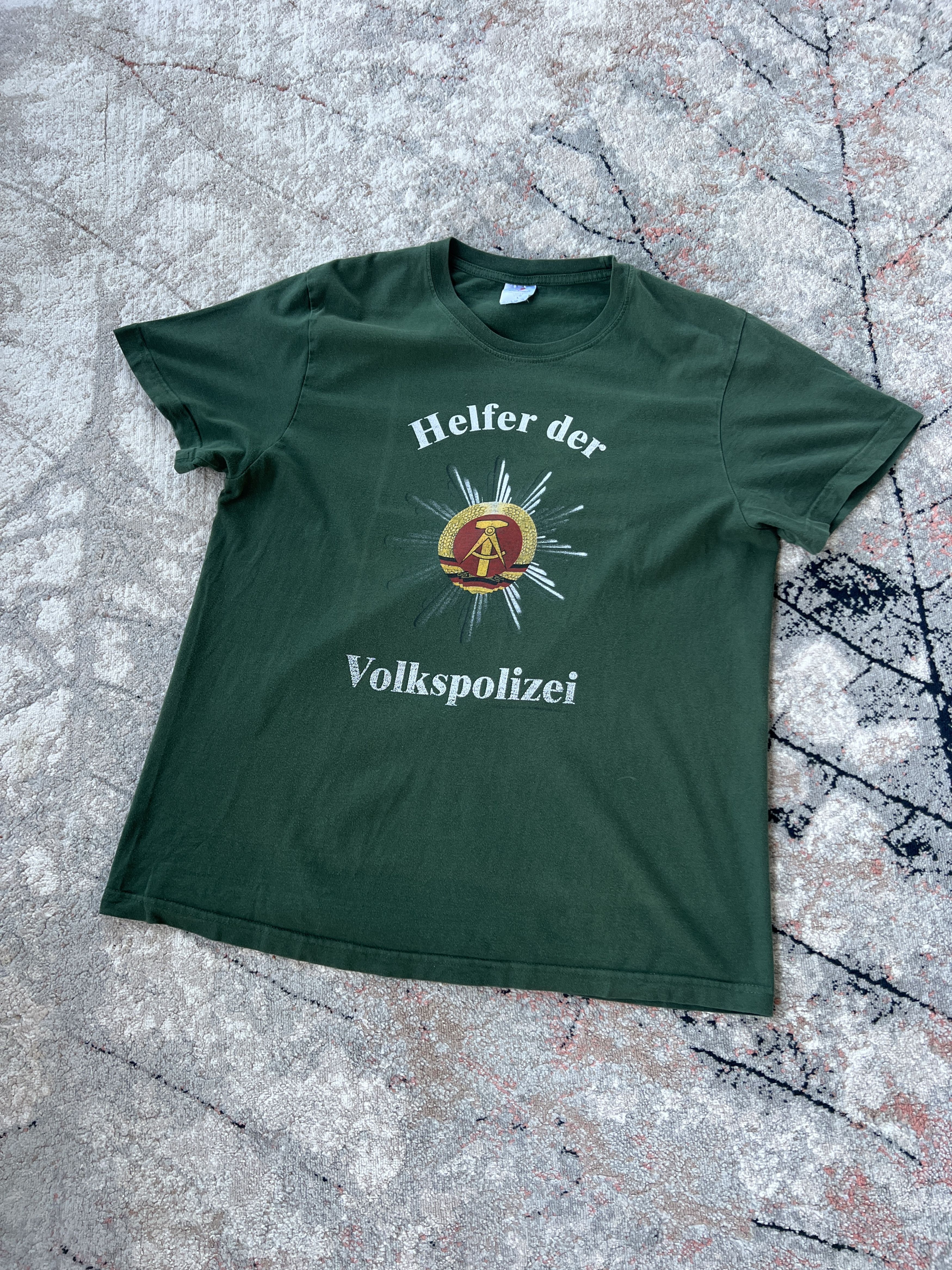 Vintage Helfer Der Volkspolizei Vintage Tee Size US L / EU 52-54 / 3 - 1 Thumbnail