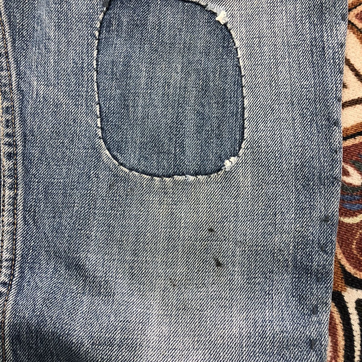 Issey Miyake By Issey Miyake!! Tsumori Chisato Patchwork Denim Pants Size 30" / US 8 / IT 44 - 15 Thumbnail