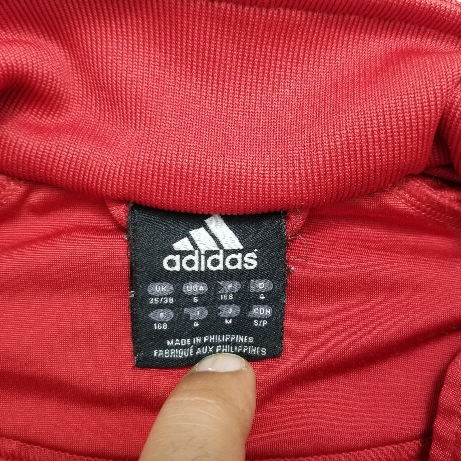 Adidas Adidas Track Jacket Mens Small Full Zip Sweatshirt Size US S / EU 44-46 / 1 - 3 Thumbnail