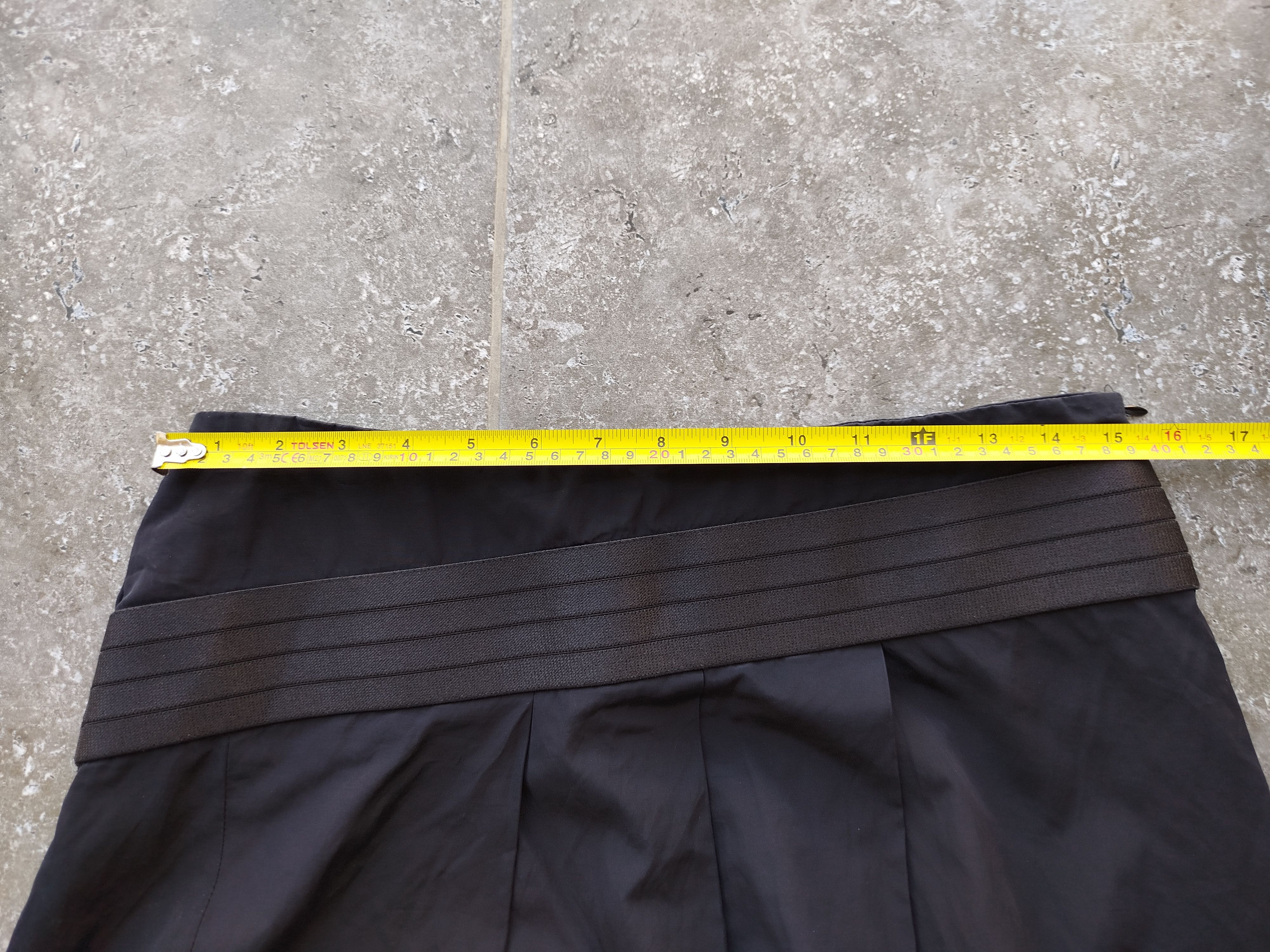 Sarah Pacini Balloon Skirt Lined Zip Cotton Blend Italy Size 2/M Size 28" / US 6 / IT 42 - 9 Thumbnail