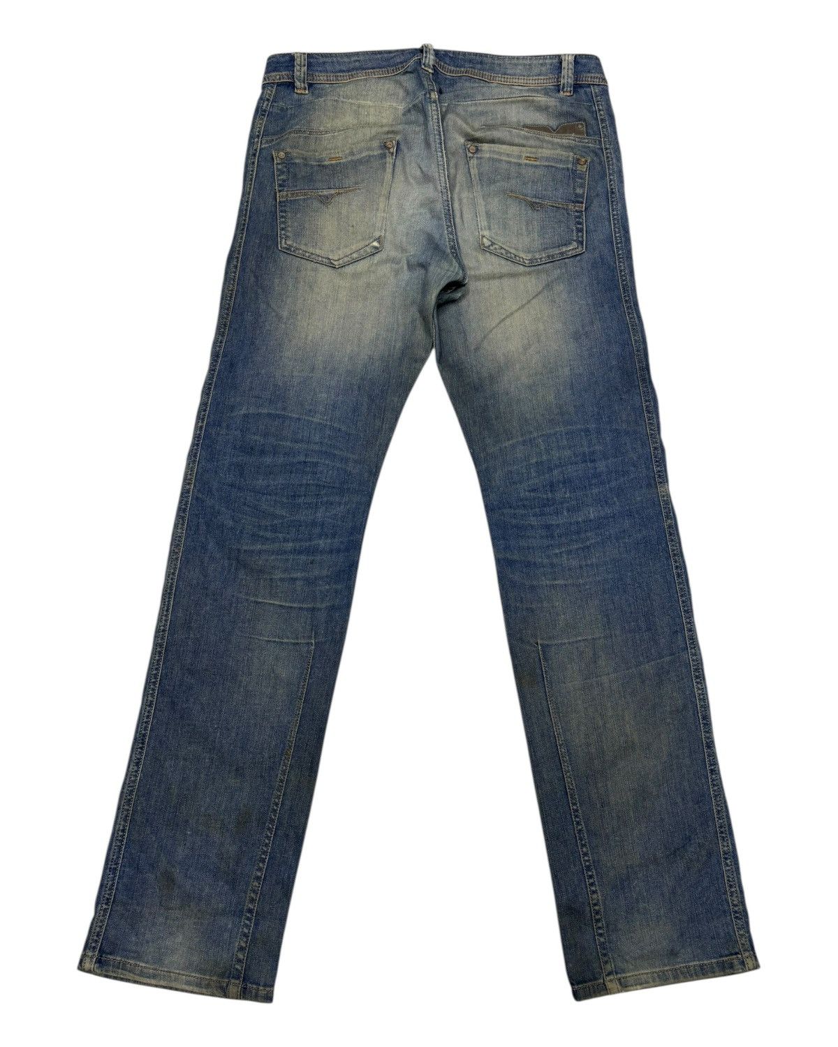 Kapital 🔥DIESEL EARTHY MUD WASH RUSTY DARRON SLIM TAPERED JEANS Size US 34 / EU 50 - 2 Thumbnail