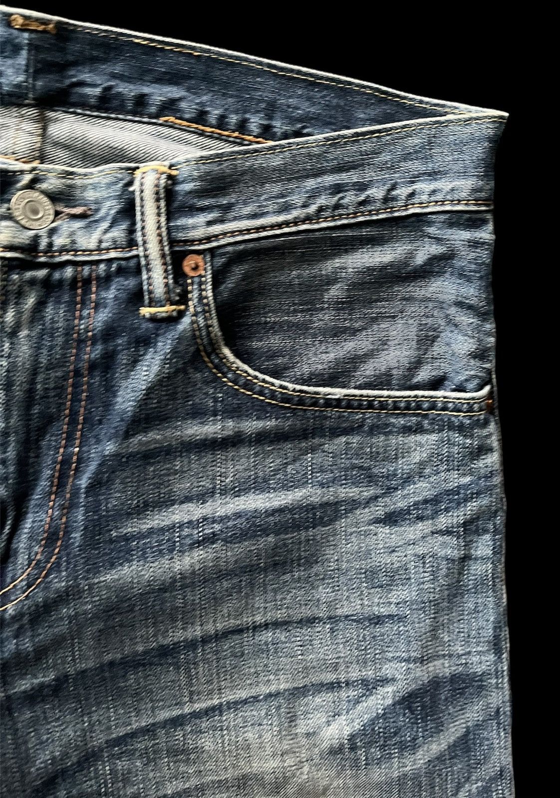 Levi's Levis 502 Zipper Denim Jeans Size US 32 / EU 48 - 3 Thumbnail