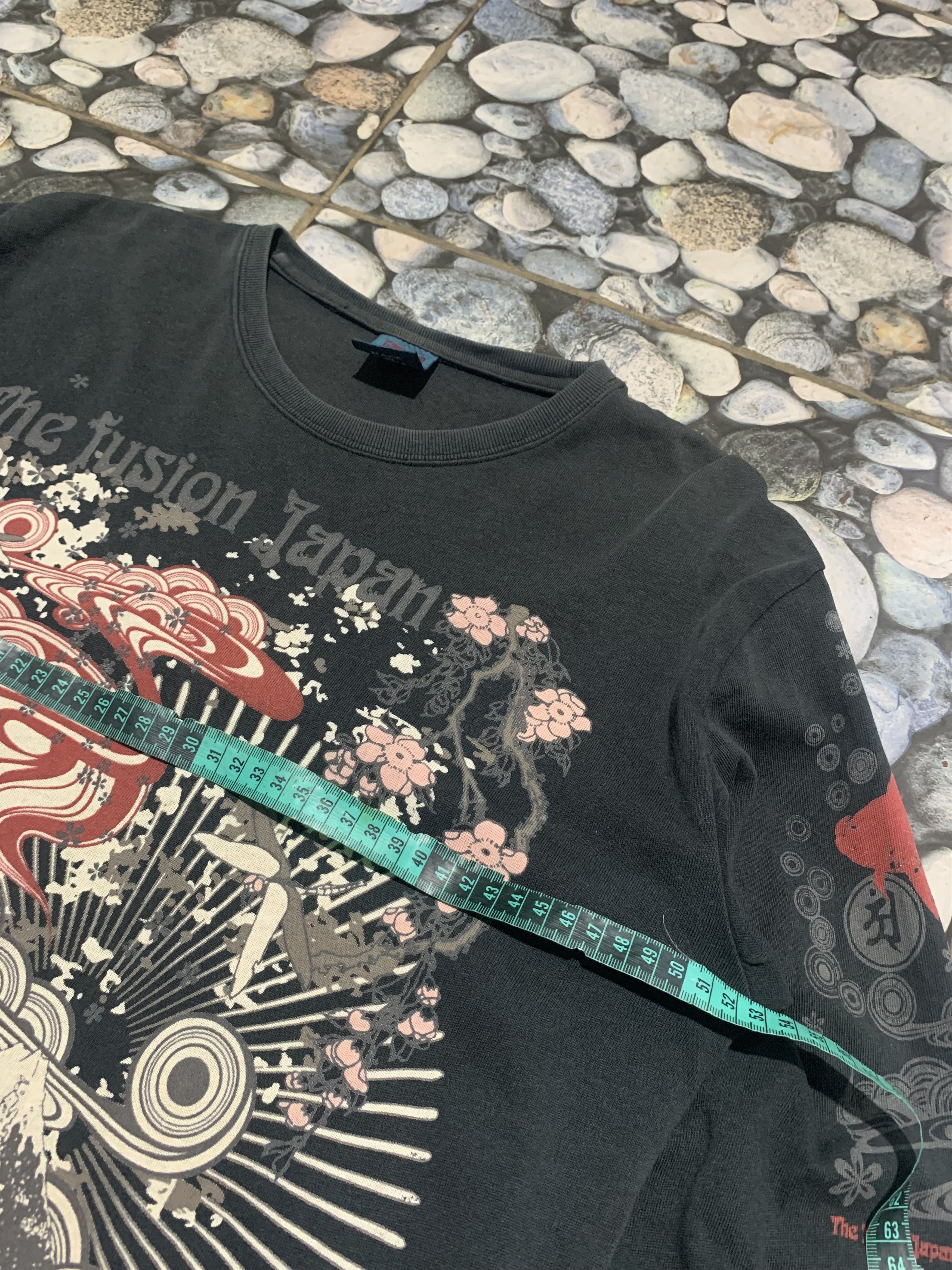 Japanese Brand × Vintage VTG The Fusion Japan long Sleeve Size US M / EU 48-50 / 2 - 10 Thumbnail