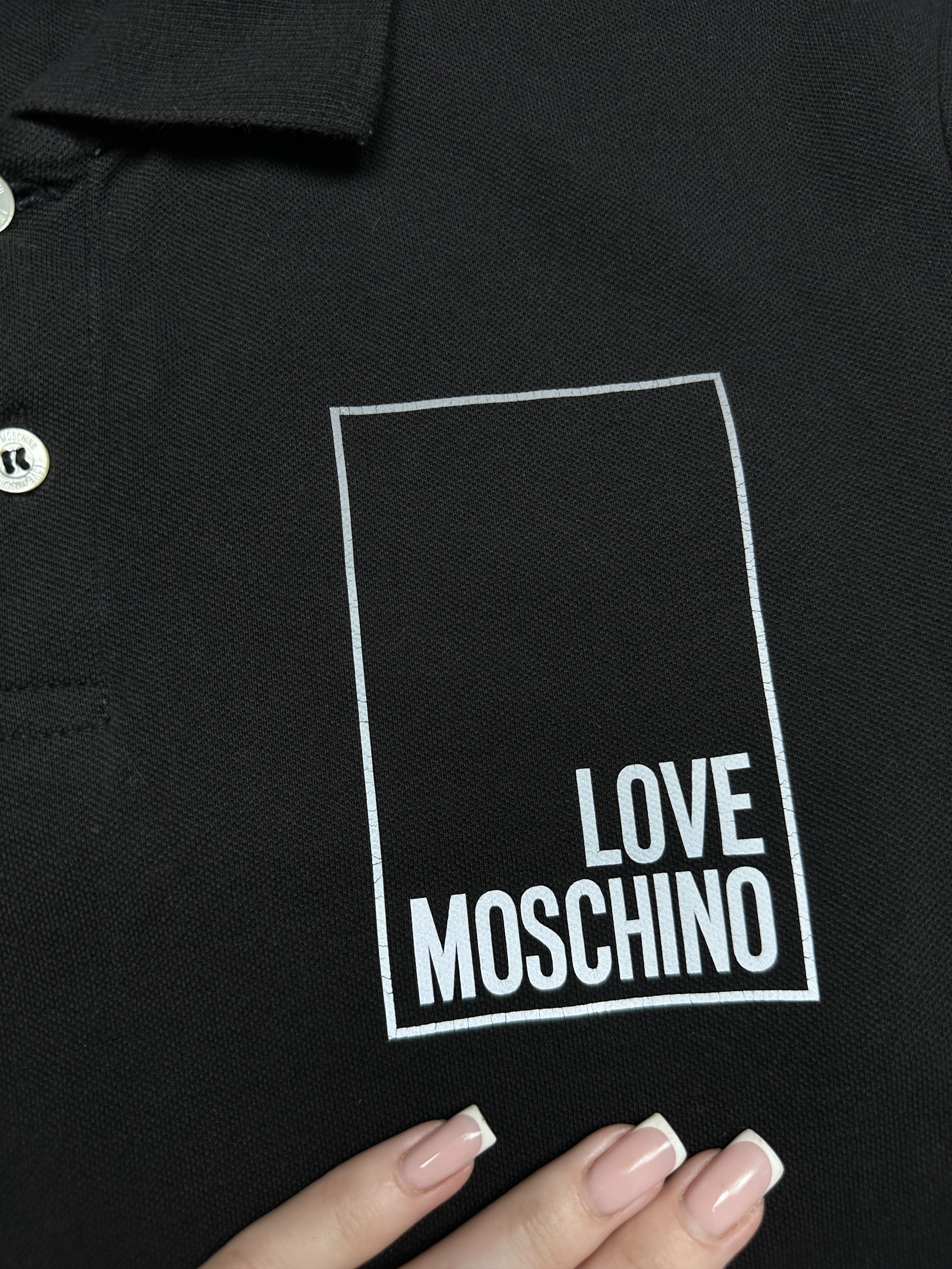 Moschino Love Moschino Vintage Mens Polo Shirt Size US S / EU 44-46 / 1 - 3 Thumbnail