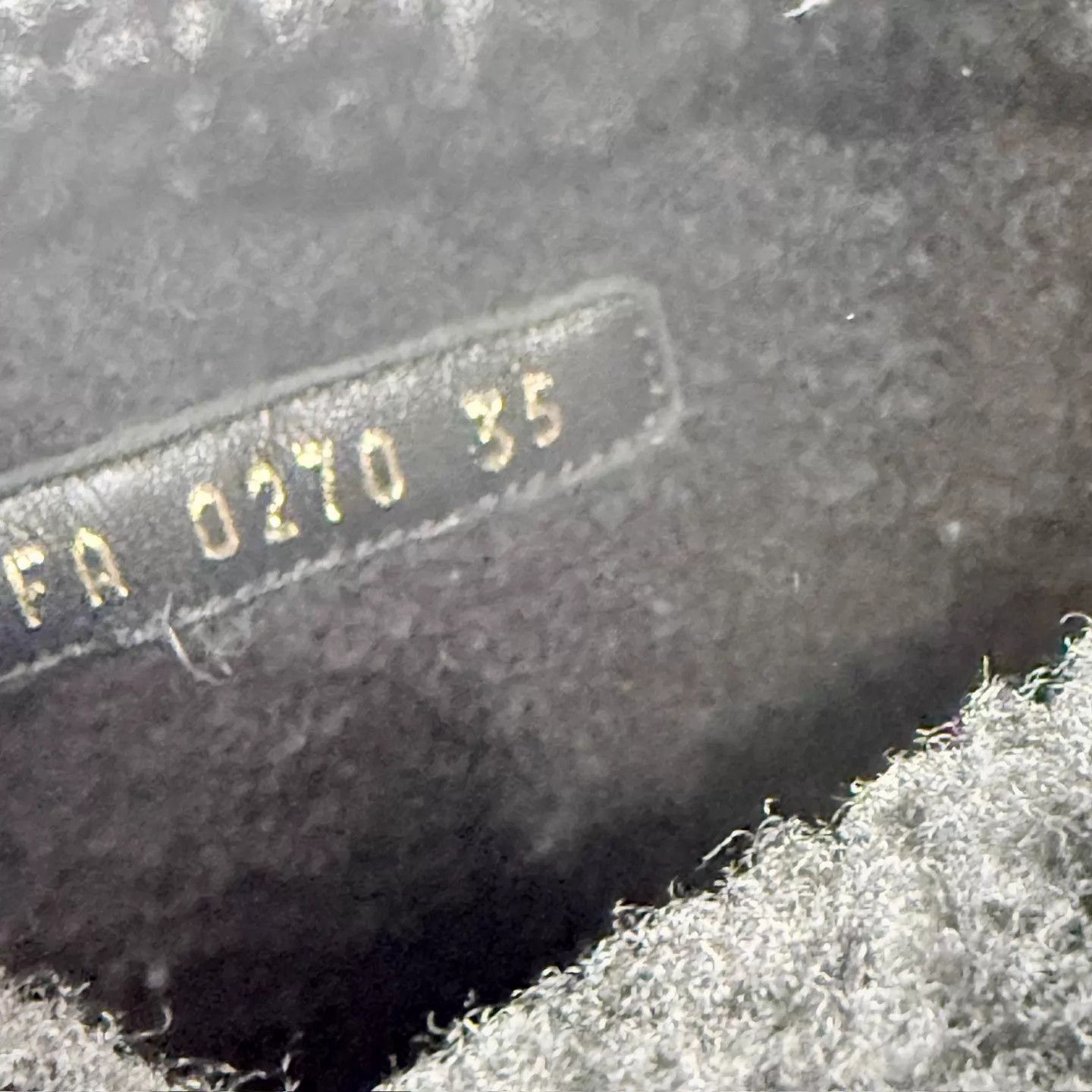Louis Vuitton LV black and white teddy fur Monogram short boots 35 Size US 4.5 / IT 34.5 - 7 Thumbnail