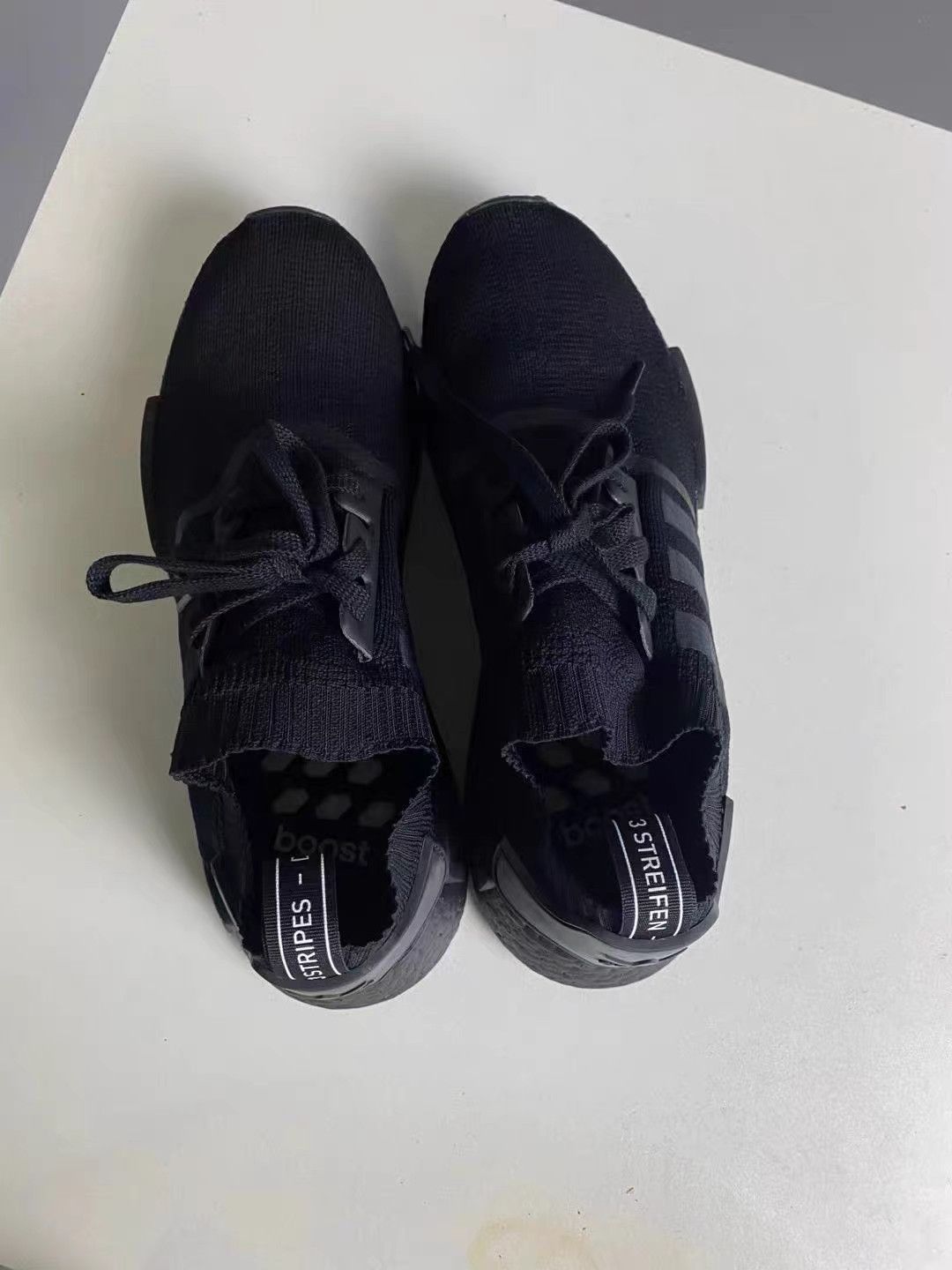 Adidas Adidas NMD R1 PK Japan Triple Black Casual Shoes K15 Size US 13 / EU 46 - 6 Thumbnail