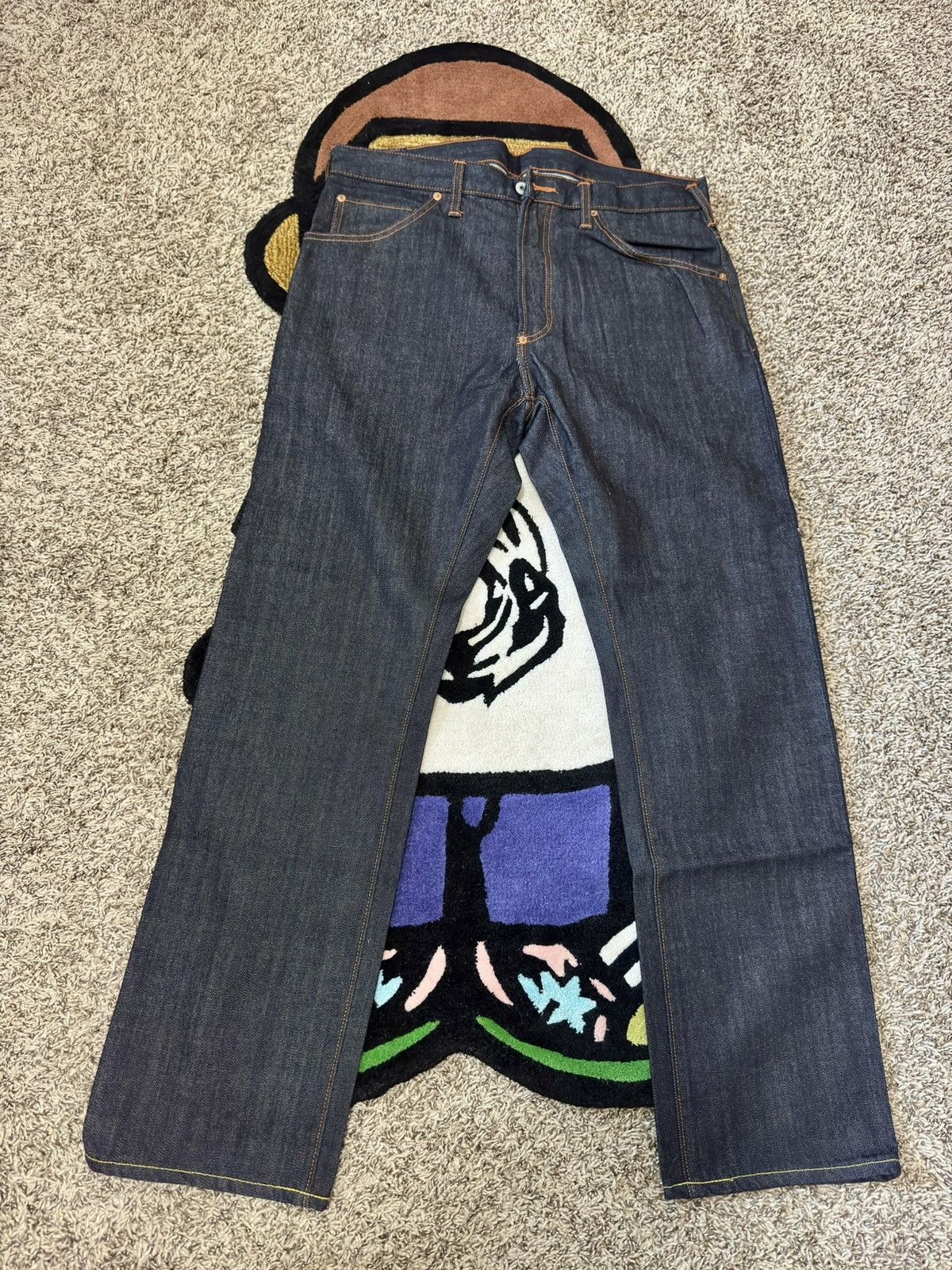 Bape Bape Selvedge Indigo Denim Size US 36 / EU 52 - 1 Thumbnail