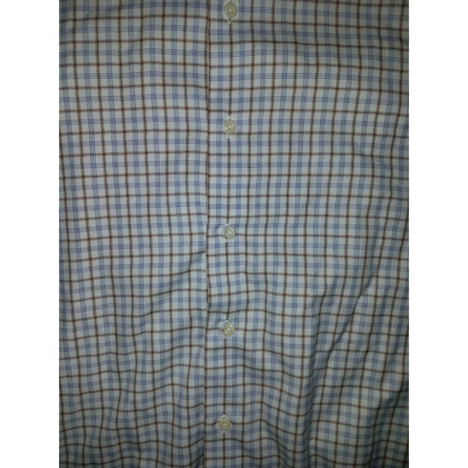 David Donahue David Donahue Shirt Button-Down Plaid Multicolor 15 1/2 Mens Trim Dress Shirt Size US M / EU 48-50 / 2 - 3 Thumbnail