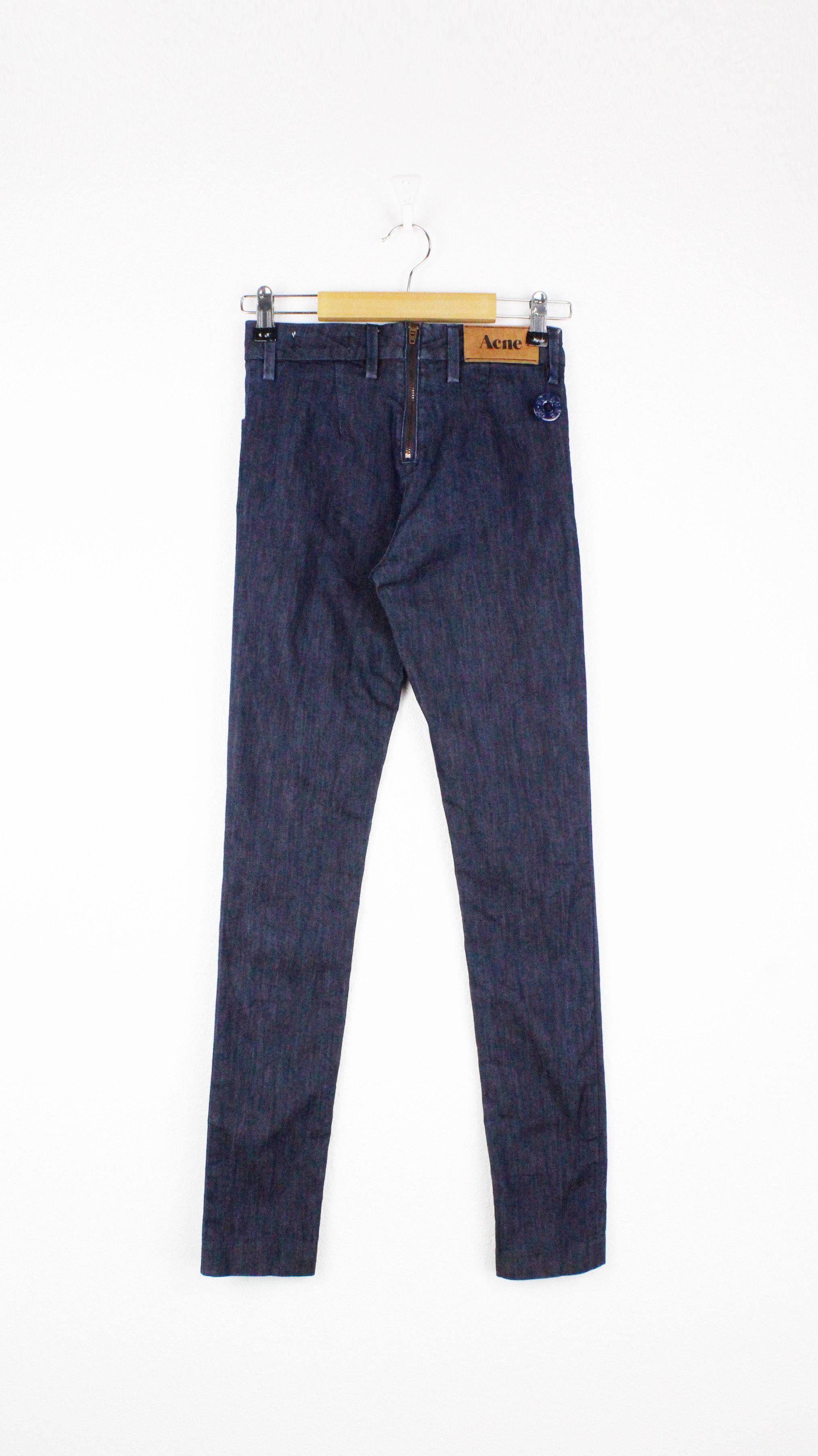 Acne Studios × Vintage Acne Jeans Skin Thin Back Zip Pants Trousers 25 x 32 Size 25" / US 0 / IT 36 - 3 Thumbnail