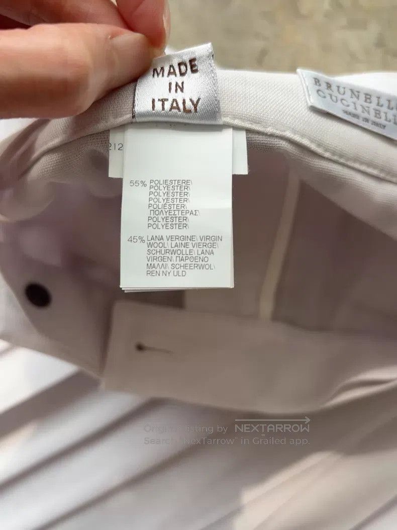 Brunello Cucinelli Brunello Cucinelli Beige pleated half skirt Size 25" / US 0 / IT 36 - 3 Thumbnail