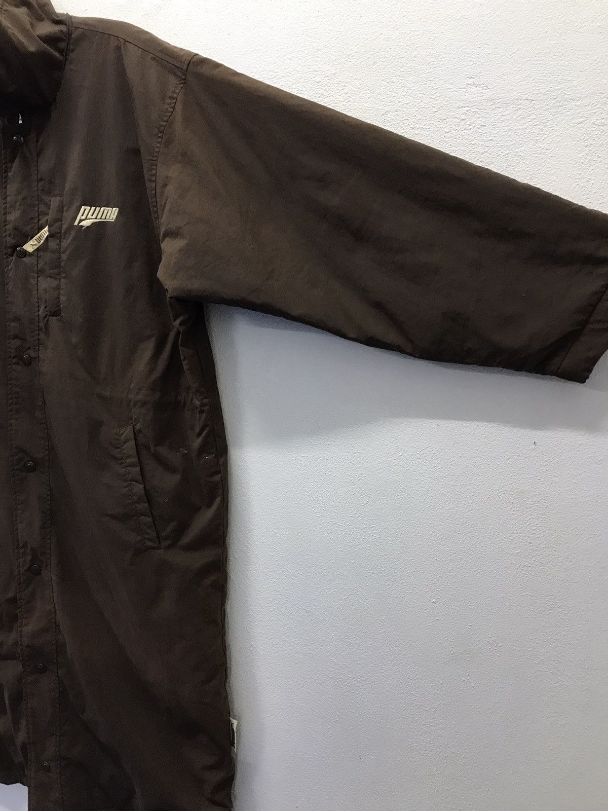 Puma × Vintage Vintage Puma our word To quality hit Union Long Jacket Size US XL / EU 56 / 4 - 4 Thumbnail