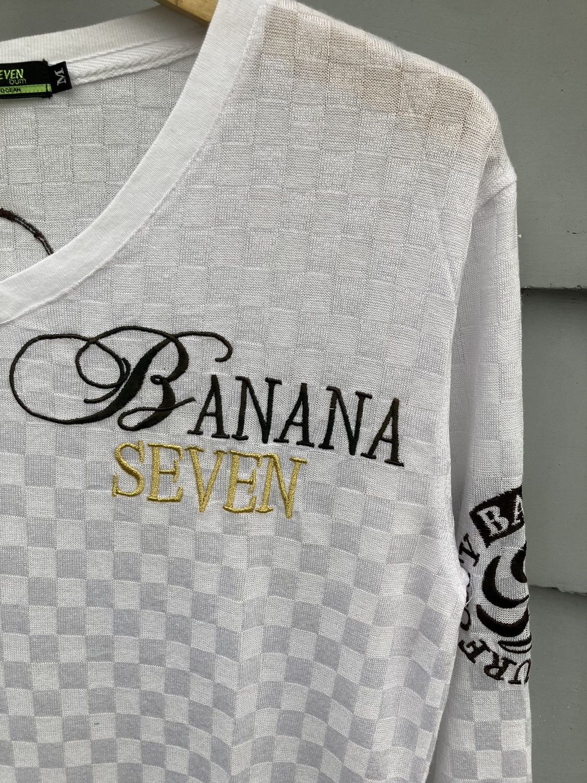 Japanese Brand Banana Seven Japanese Poem Embroidery Surf City Rock & Roll Size US M / EU 48-50 / 2 - 5 Thumbnail