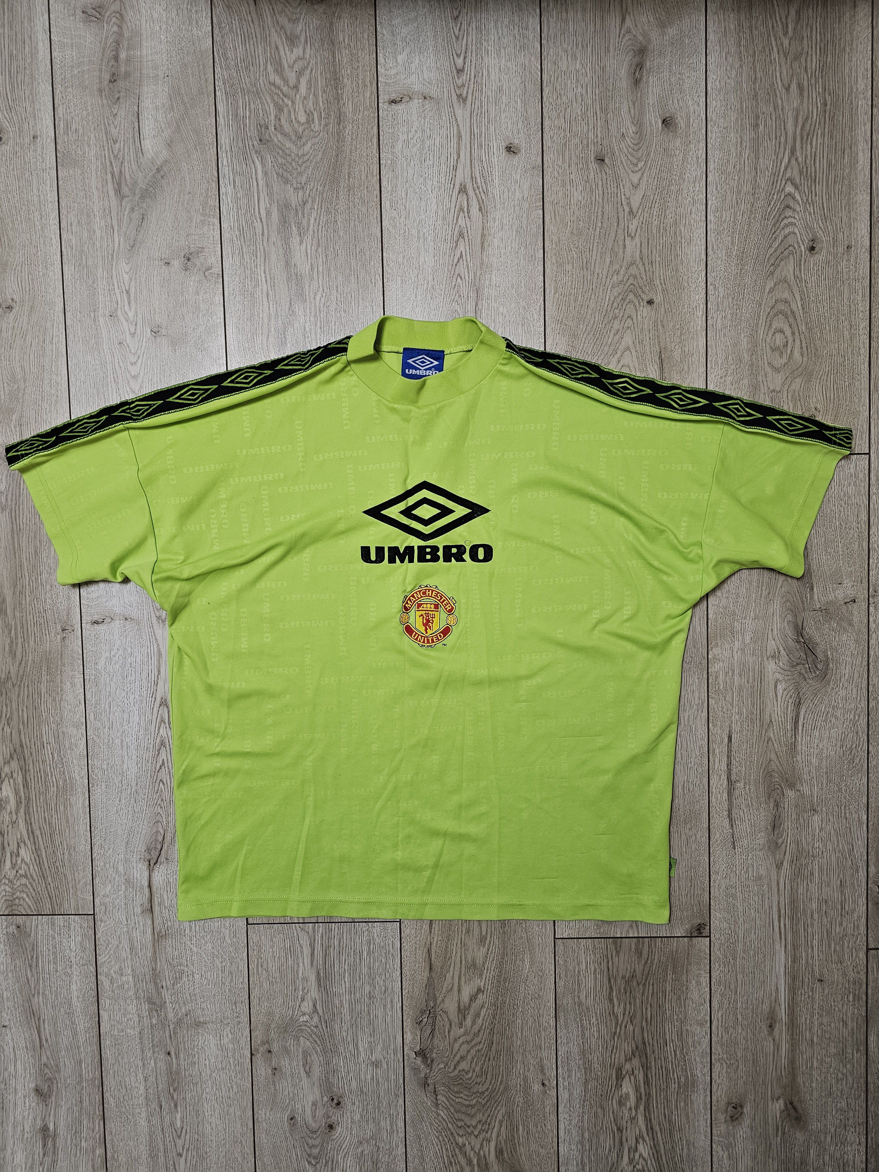 Vintage MANCHESTER UNITED 1994 TRAINING FOOTBALL SHIRT SOCCER JERSEY Size US XL / EU 56 / 4 - 1 Thumbnail