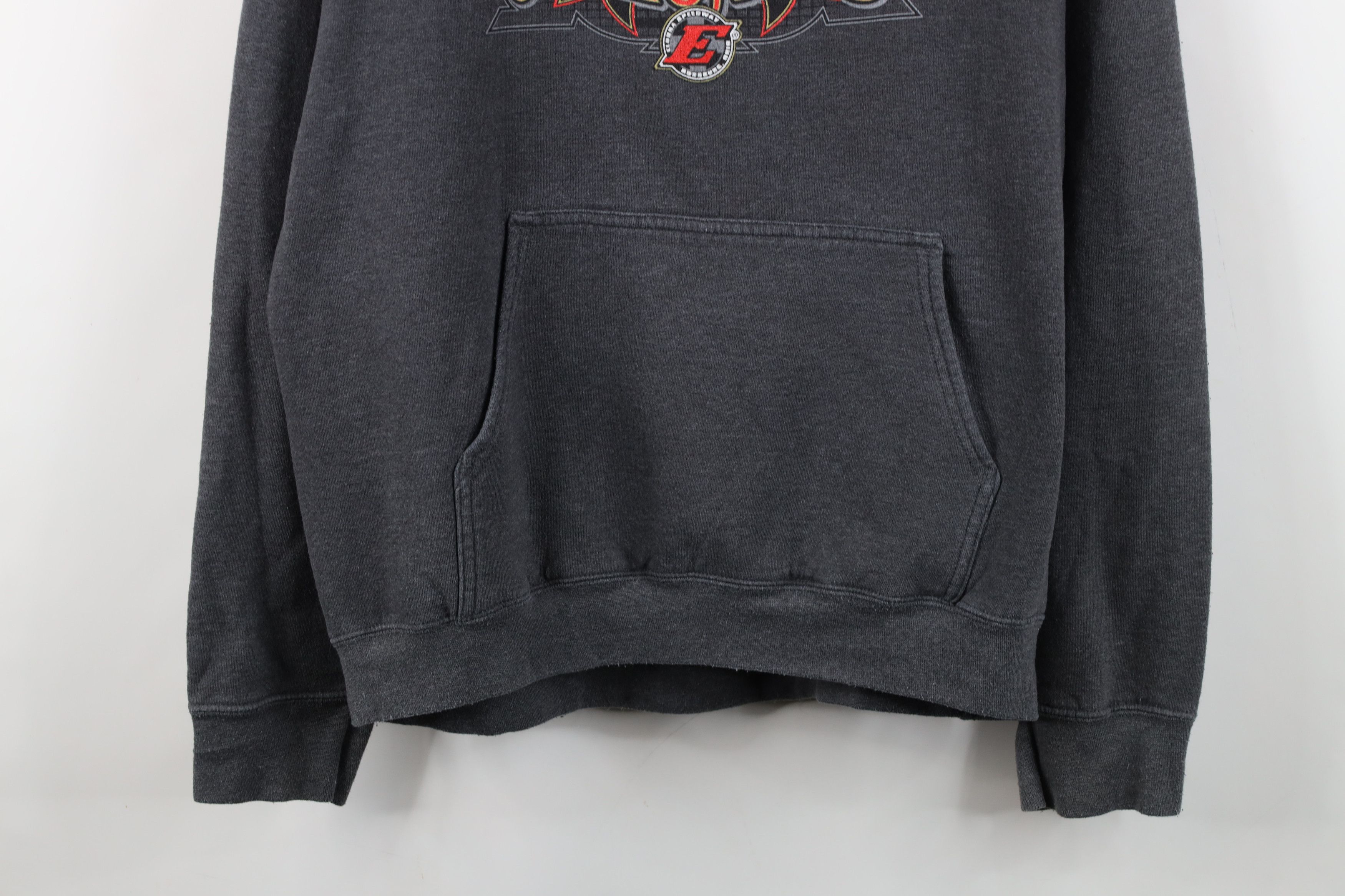 Vintage Streetwear 2021 Crown Nationals Eldora Speedway Hoodie Gray Size US L / EU 52-54 / 3 - 3 Thumbnail