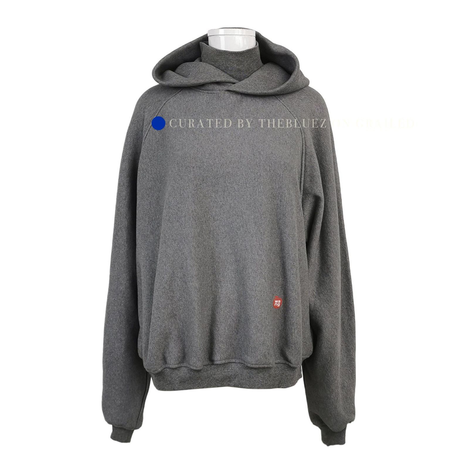 Alexander Wang Cozy Gray Hoodie with Apple Logo Size US XS / EU 42 / 0 - 1 Thumbnail