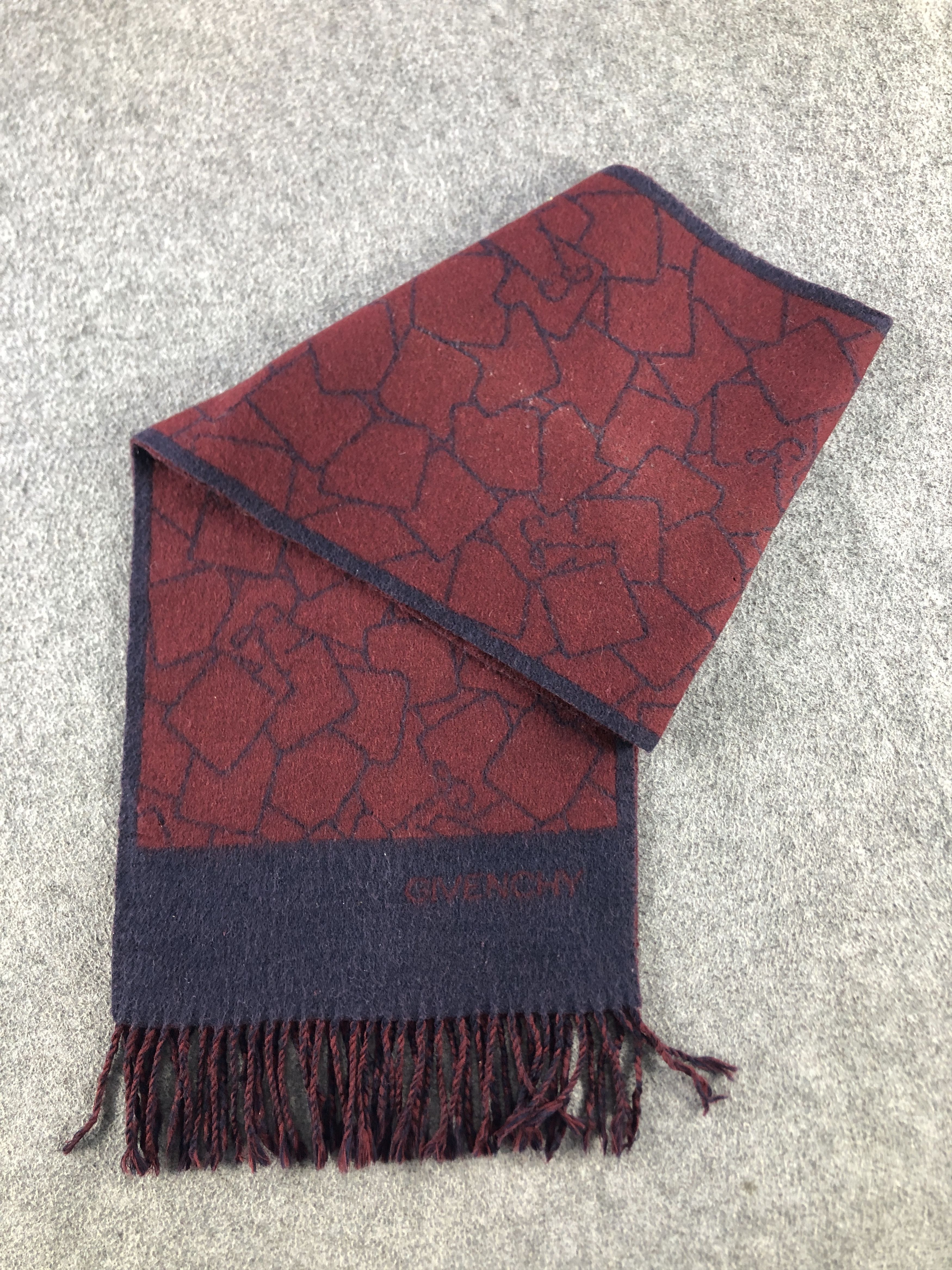 Vintage Givenchy Wool Scarf / Muffler / Neckwear P866 Size ONE SIZE - 8 Thumbnail