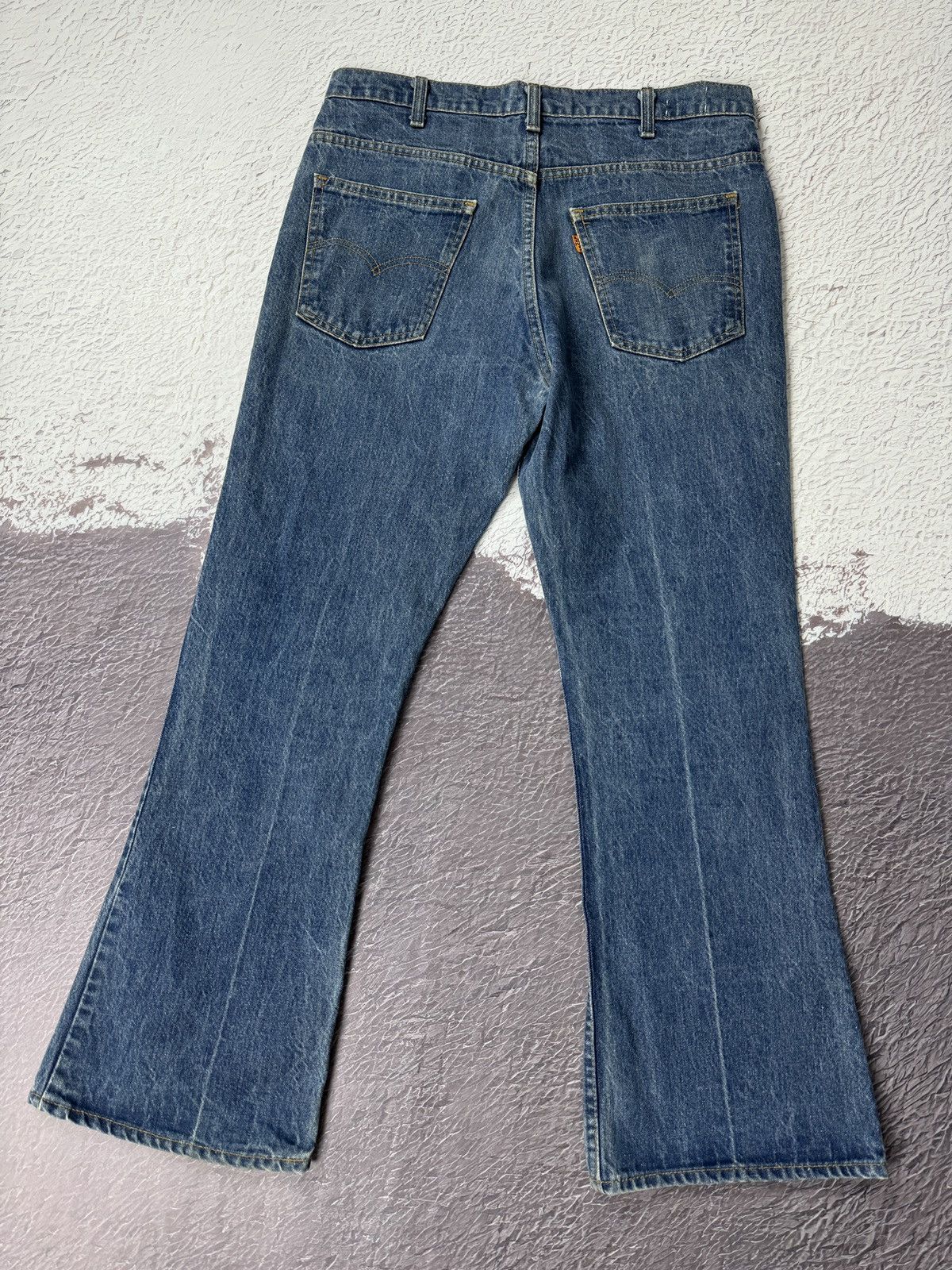 Levi's Levi’s vintage 90s blue faded orange tab flared jeans Size US 36 / EU 52 - 12 Thumbnail