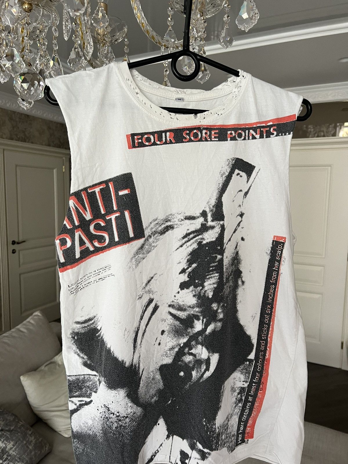 Band Tees × Vintage Vintage 💥 Anti-Pasti Band Tee Rock Size US M / EU 48-50 / 2 - 4 Thumbnail