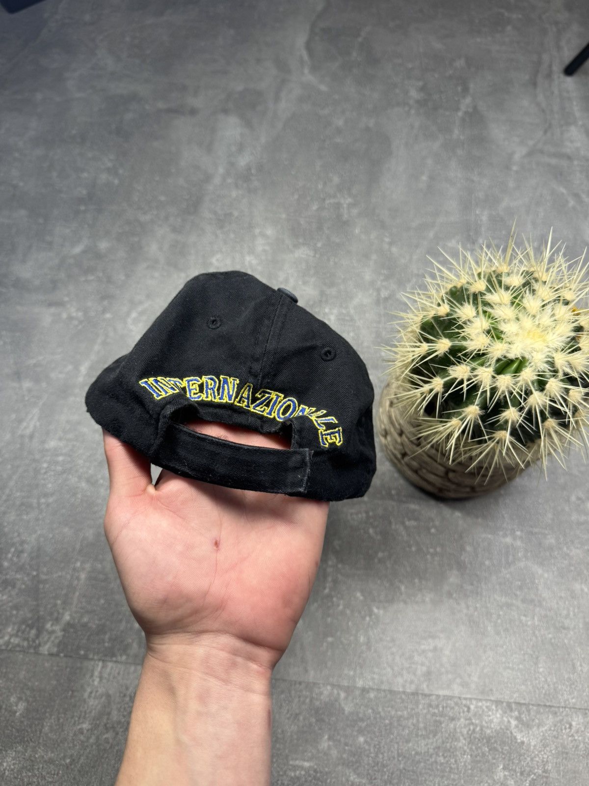 Vintage Vintage Inter Milan Cap Hat PSG Newcastle Manchester Size ONE SIZE - 8 Thumbnail