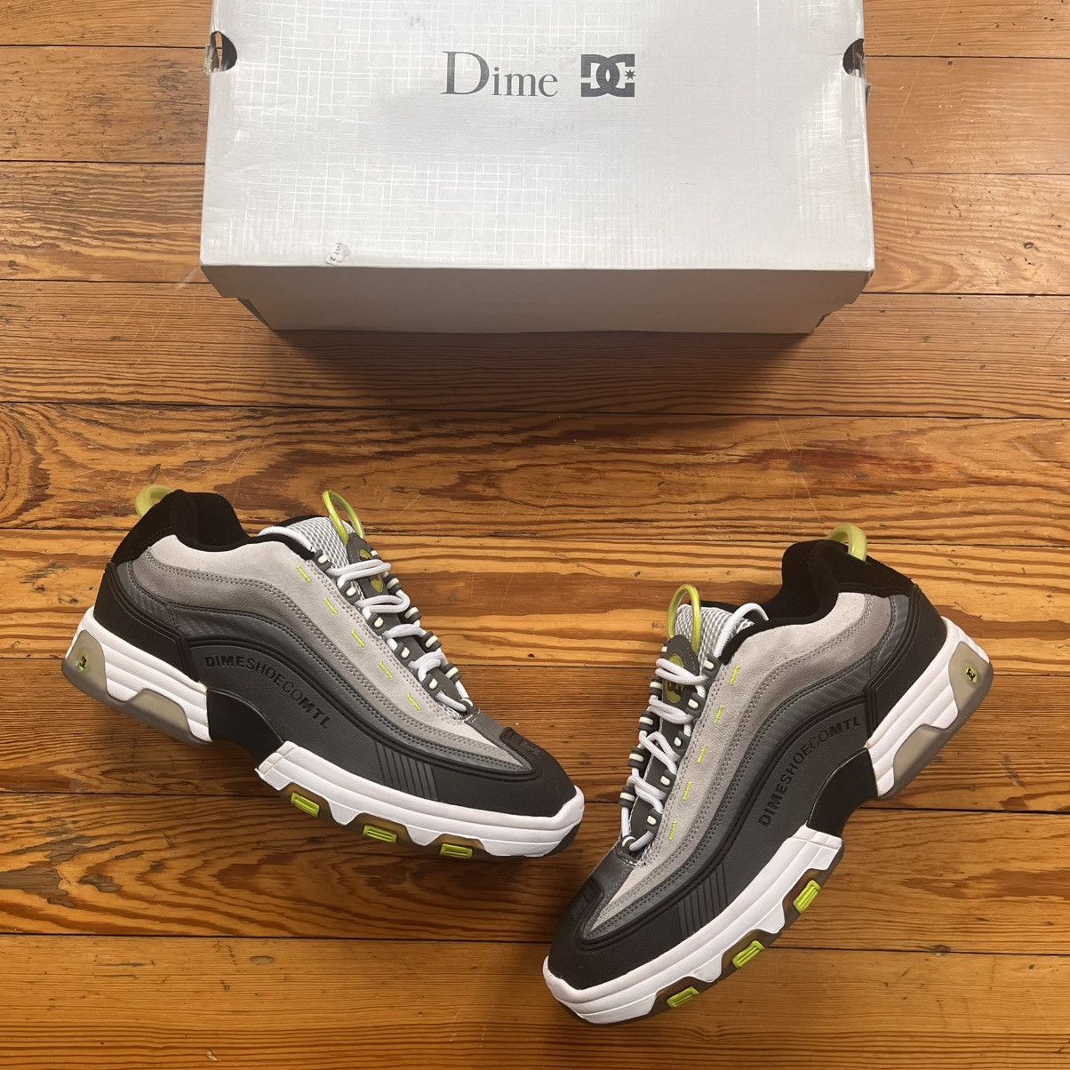 Dime DC Shoe x Dime Legacy OG Neon 95 Size 12 RARE Sneakers Size US 12 / EU 45 - 1 Thumbnail