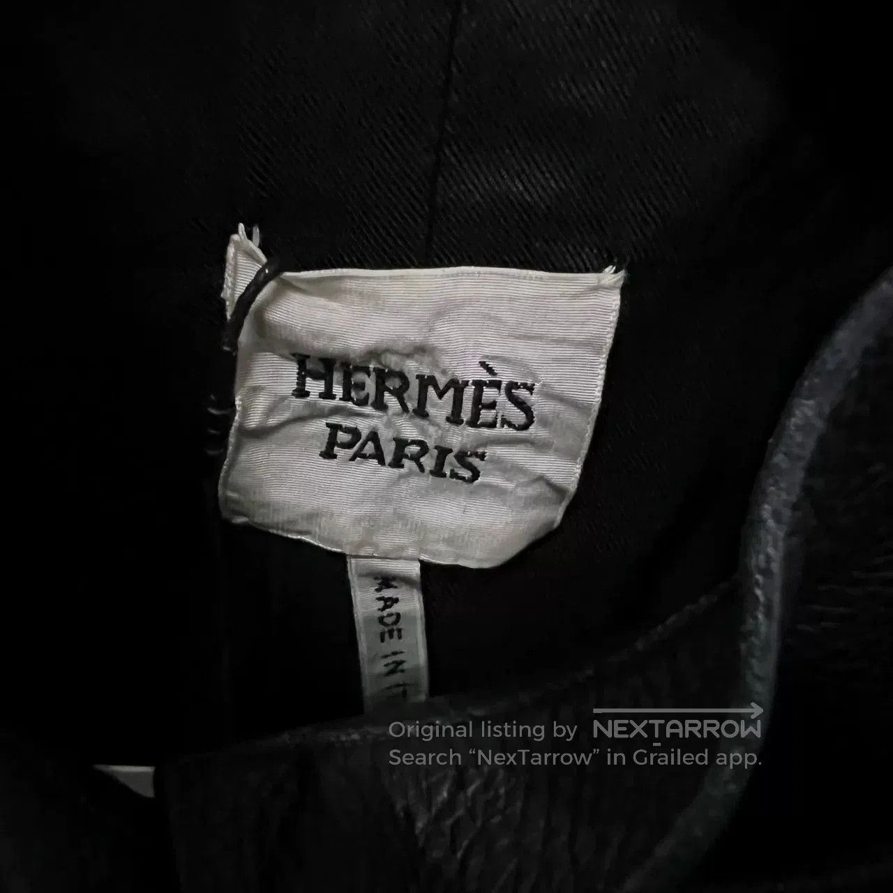 Hermes Hermes Black Leather Zip Vest. Size US XS / EU 42 / 0 - 3 Thumbnail