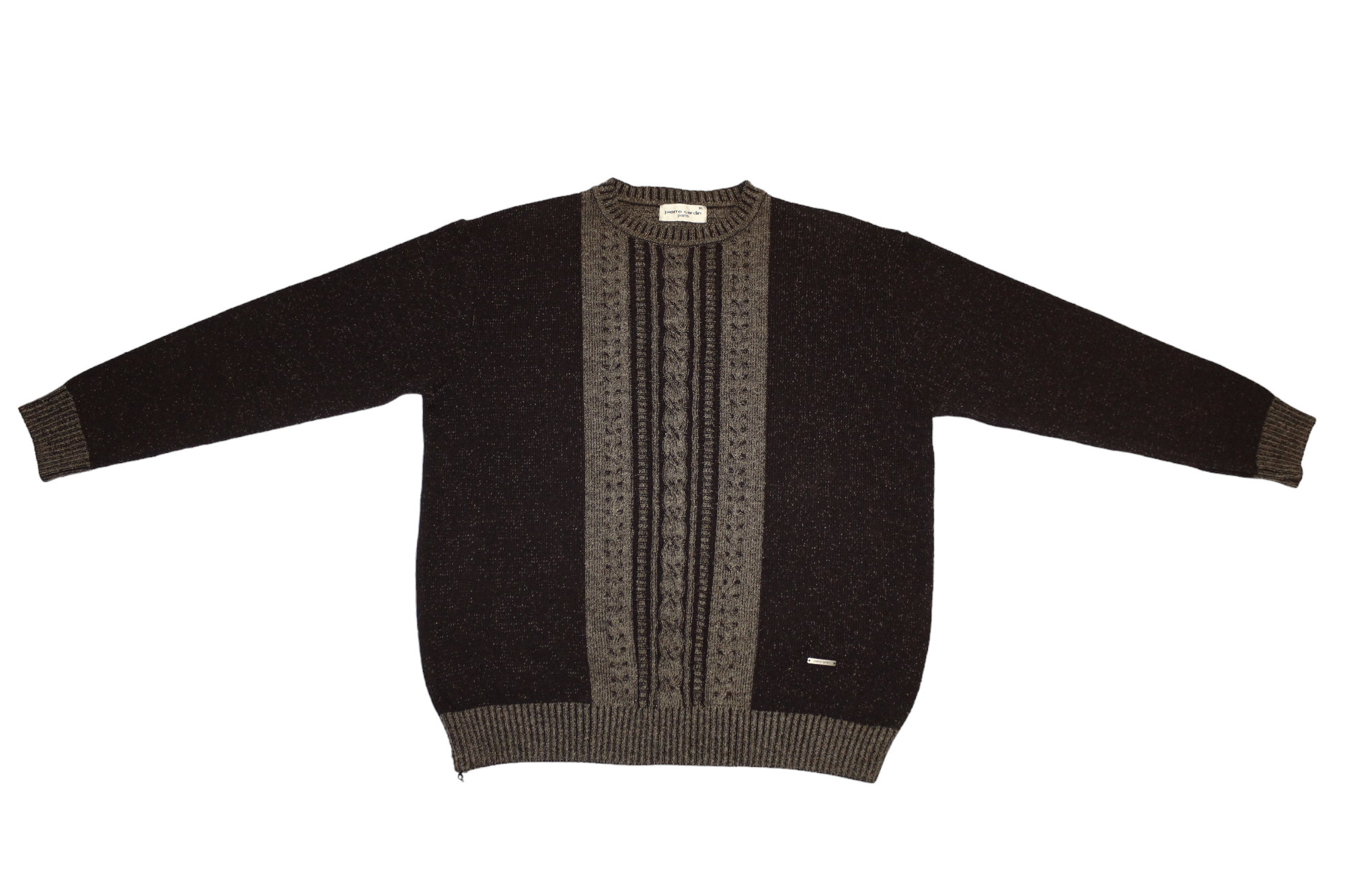 Pierre Cardin Rare 80s Pierre Cardin Paris Crew Neck Wool Blend Sweater Size US XL / EU 56 / 4 - 5 Thumbnail