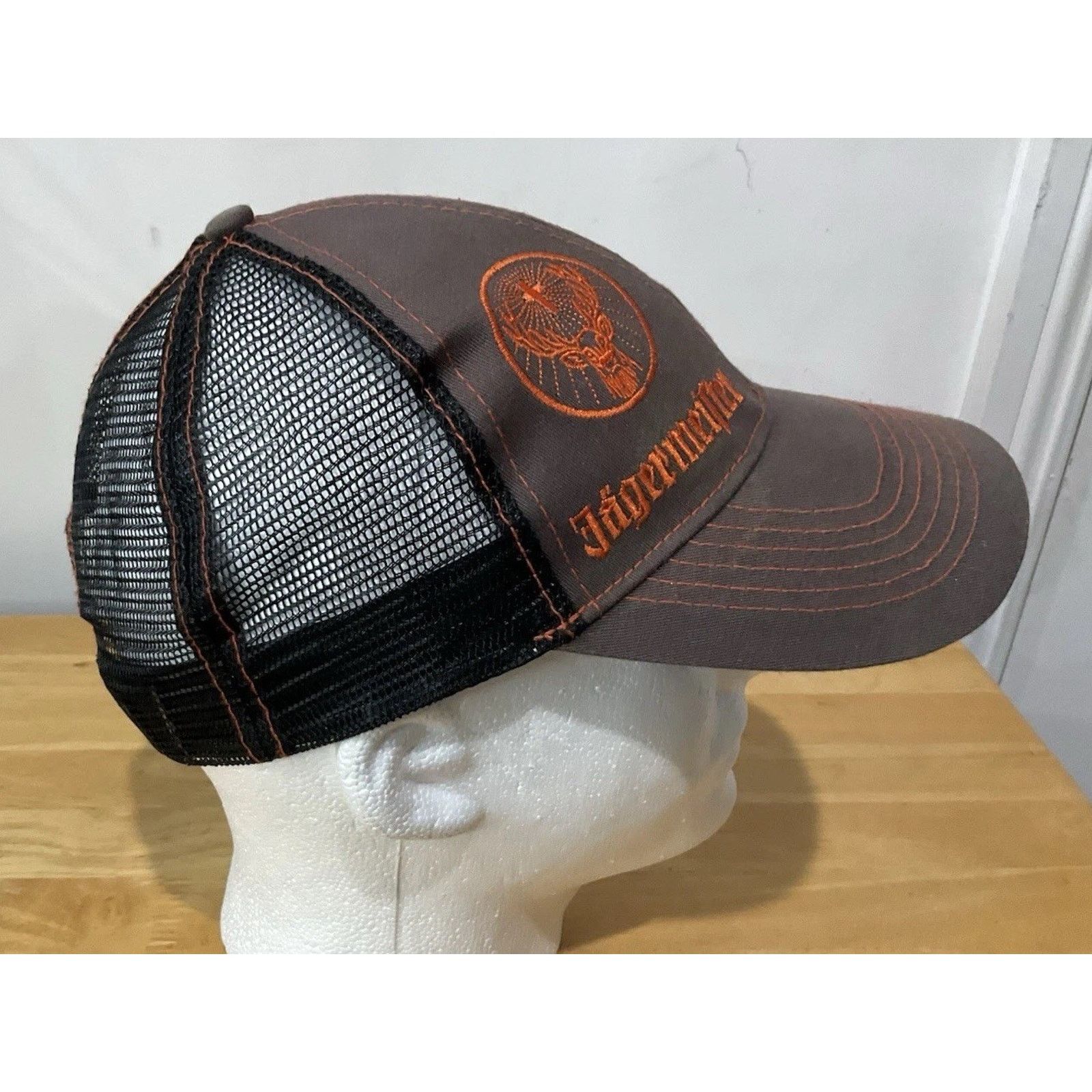 Jagermeister Jägermeister Baseball Orange Stag Logo Adjustable Snapback Size ONE SIZE - 4 Thumbnail