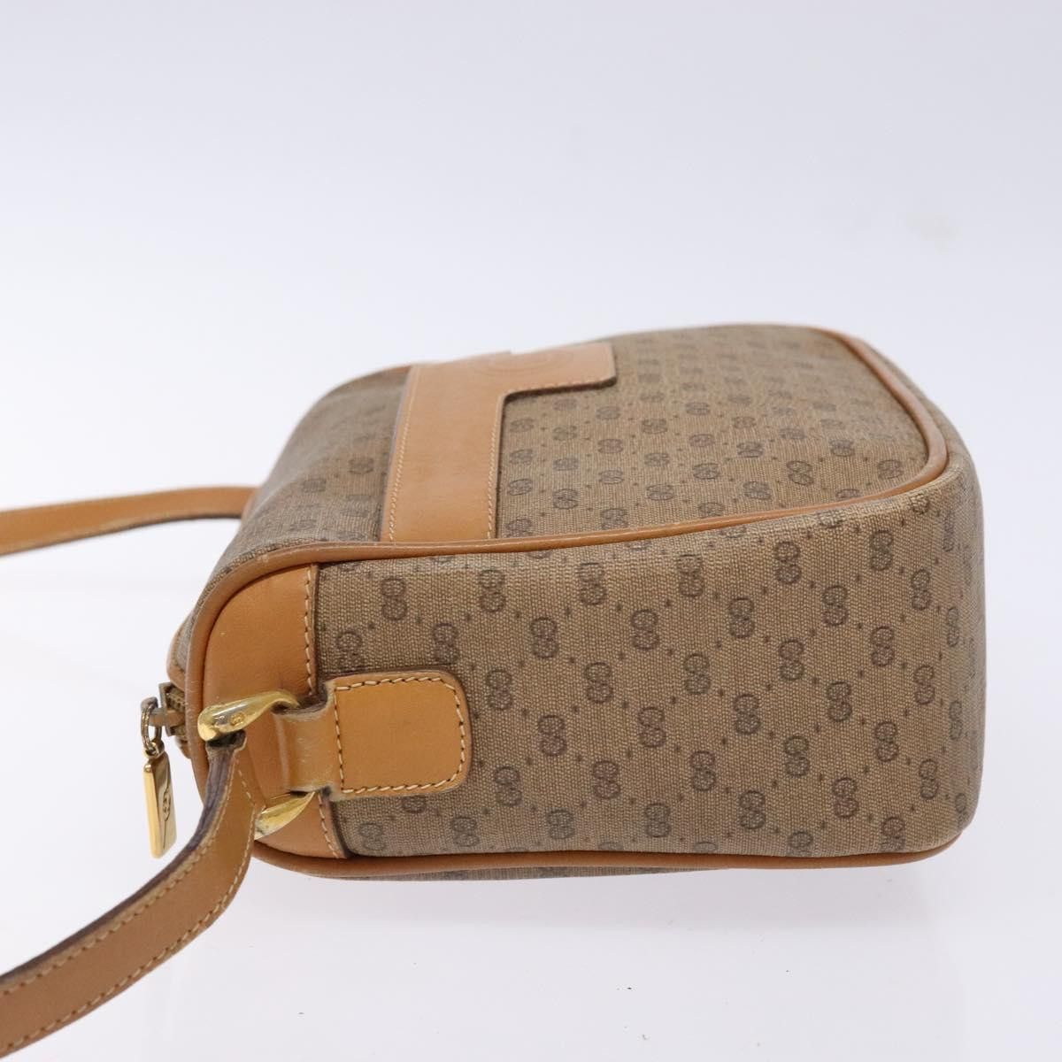 Gucci GUCCI Micro GG Supreme Shoulder Bag Pvc Beige Gold 001 14 Size ONE SIZE - 5 Thumbnail