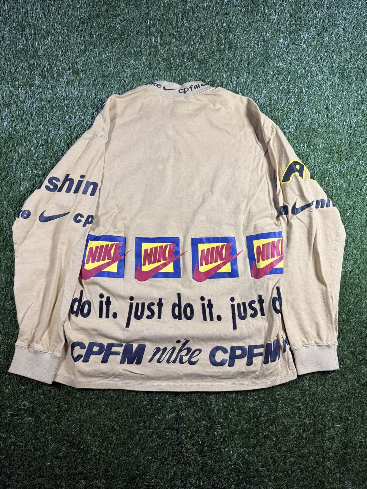 Cactus Plant Flea Market Y2k CPFM Nike Cactus Plant Flea Market Long Sleeve Hype Tee Size US S / EU 44-46 / 1 - 5 Thumbnail