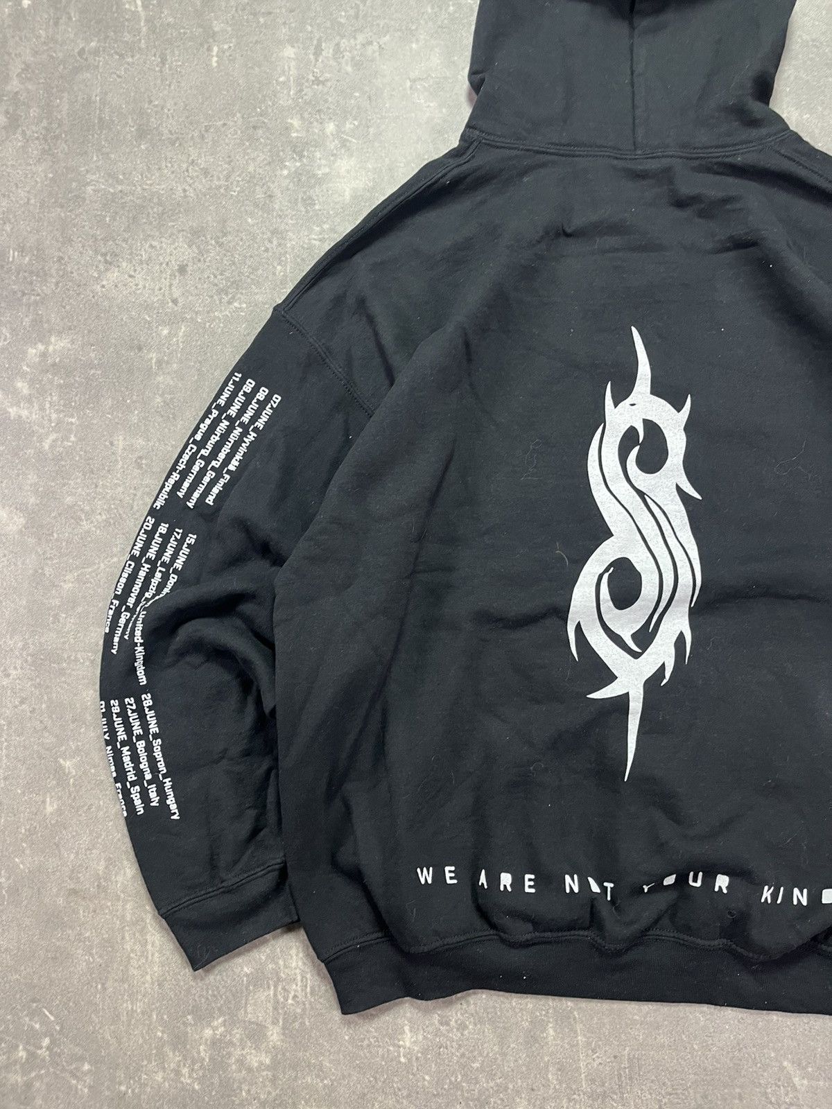 Slipknot Slipknot 2019 Europe Tour Printed Hoodie XL Metal Rock Band Size US XL / EU 56 / 4 - 11 Thumbnail