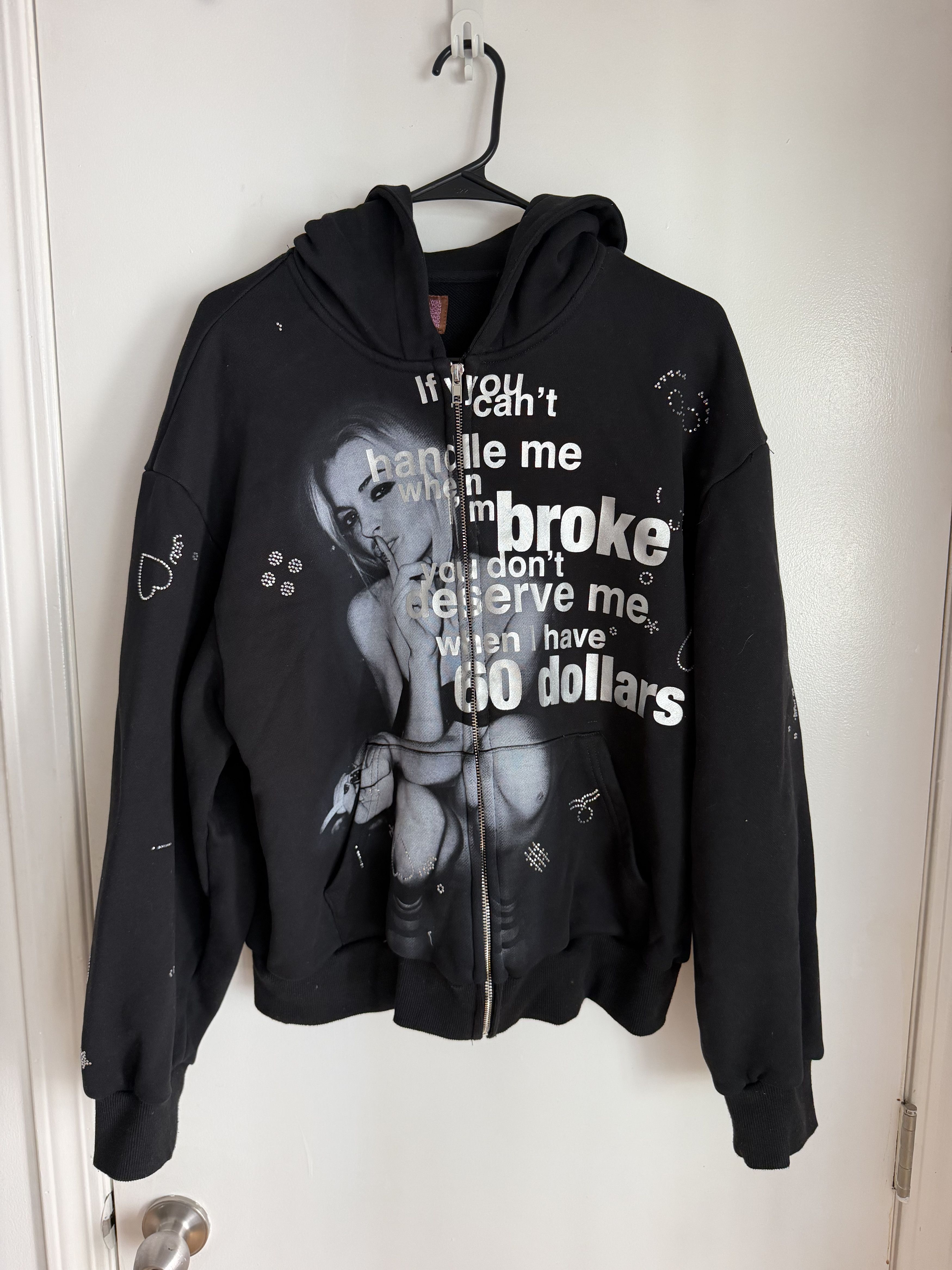 Death Grips × Praying praying Twins hoodie mary-kate ashley olsen