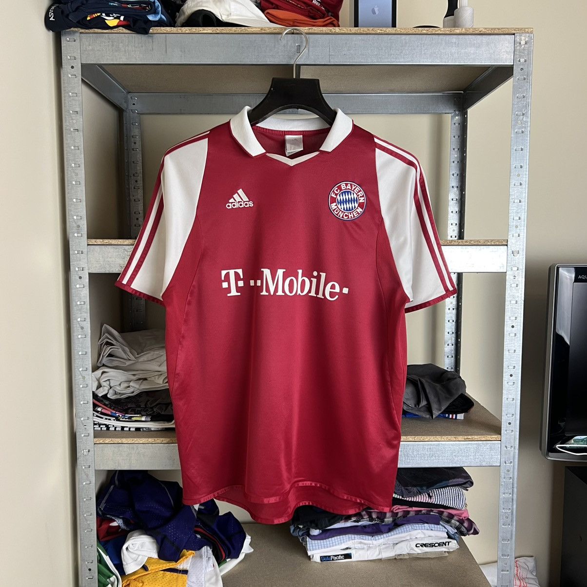 Adidas Rare! Adidas Bayern Munchen Adidas Vintage Soccer Jersey 00s Size US L / EU 52-54 / 3 - 1 Thumbnail