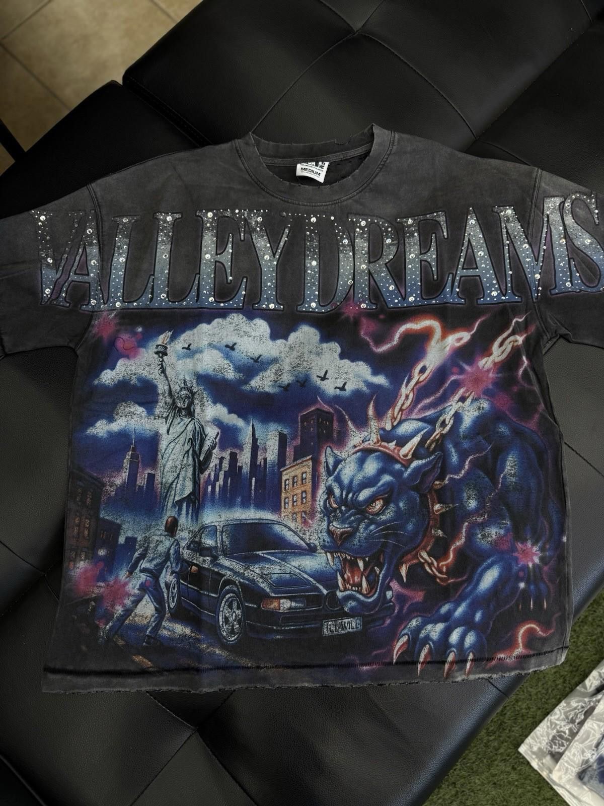 Vale Size Medium - Vale Forever Summer Stone Bling Tee Authentic Size M / US 6-8 / IT 42-44 - 1 Thumbnail