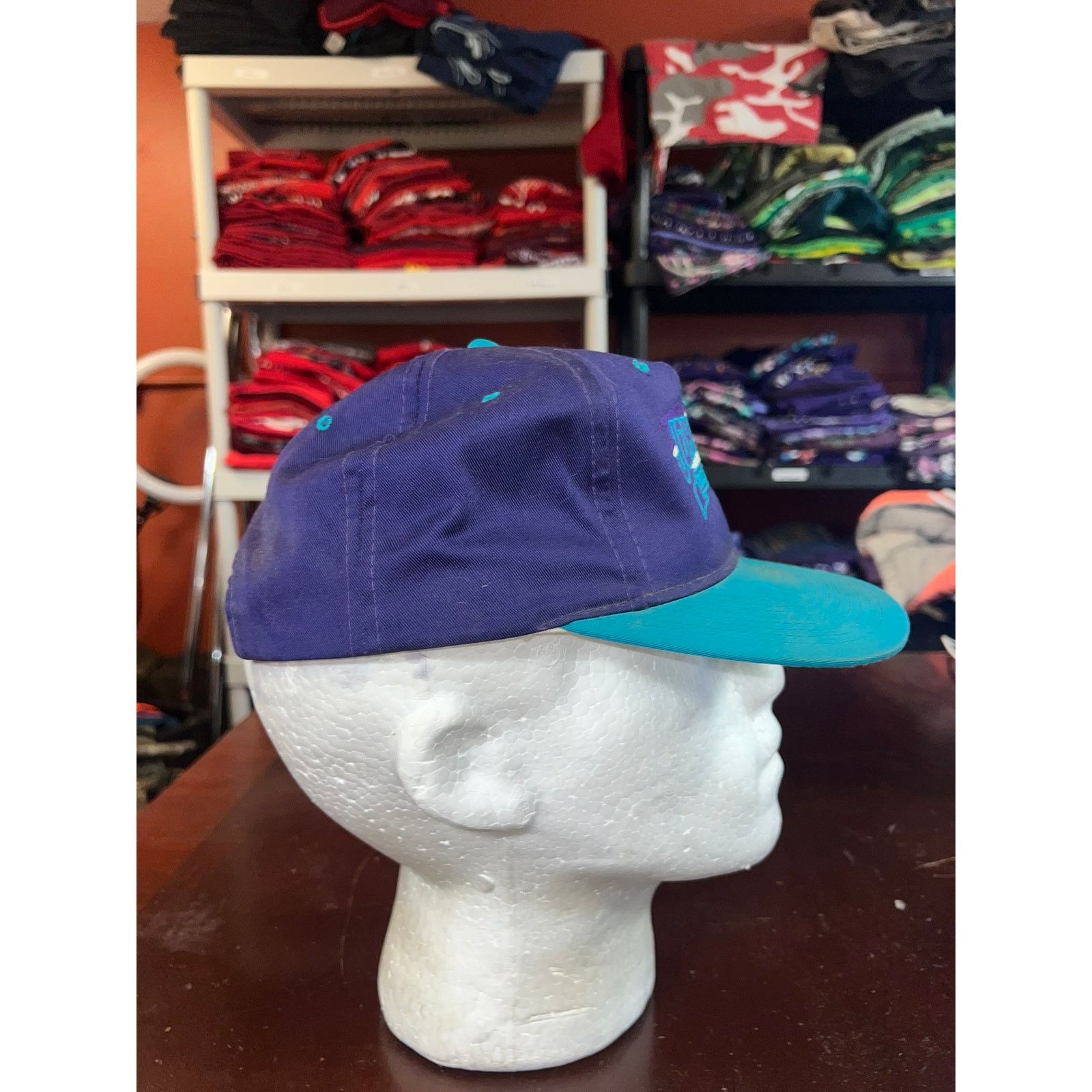 Vintage Vintage John Elway hat Dealership Truck Purple Snapback Worn Size ONE SIZE - 6 Thumbnail