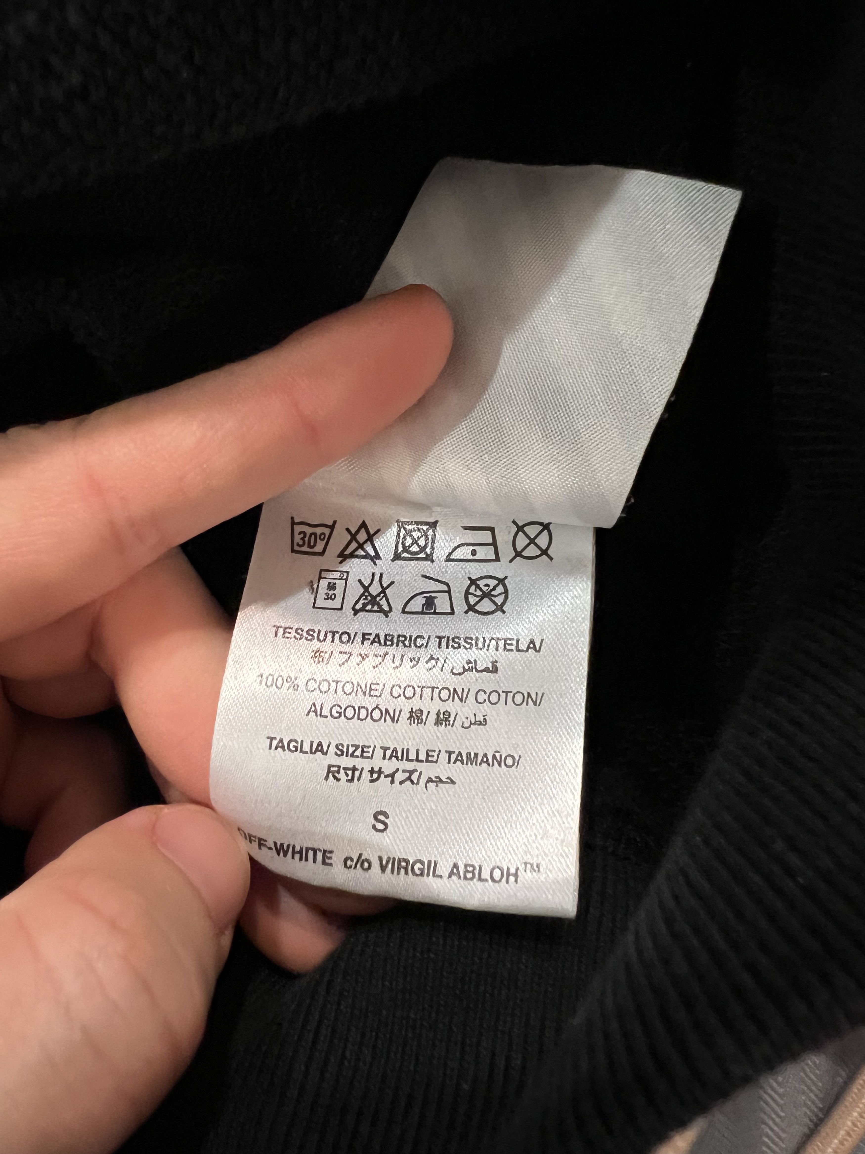Off-White Caravaggio Sweatshirt Size US S / EU 44-46 / 1 - 5 Thumbnail