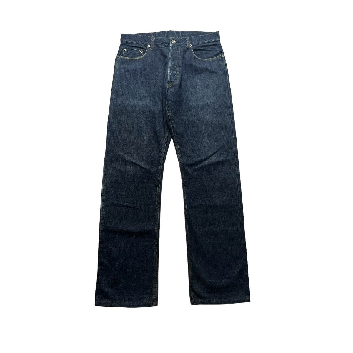 image of Engineered Garments Broken Twill Selvedge Waist 78 in Blue Denim, Men's (Size 29)