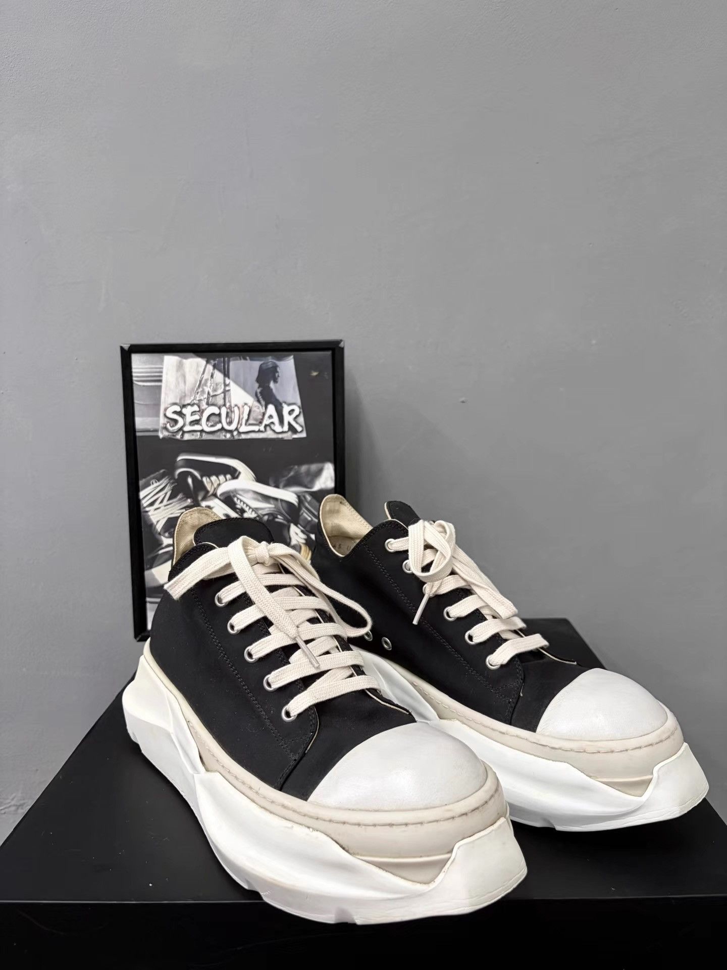 Rick Owens Rick Owens Low Platform Satin Big Converse K34 Size US 10 / EU 43 - 3 Thumbnail
