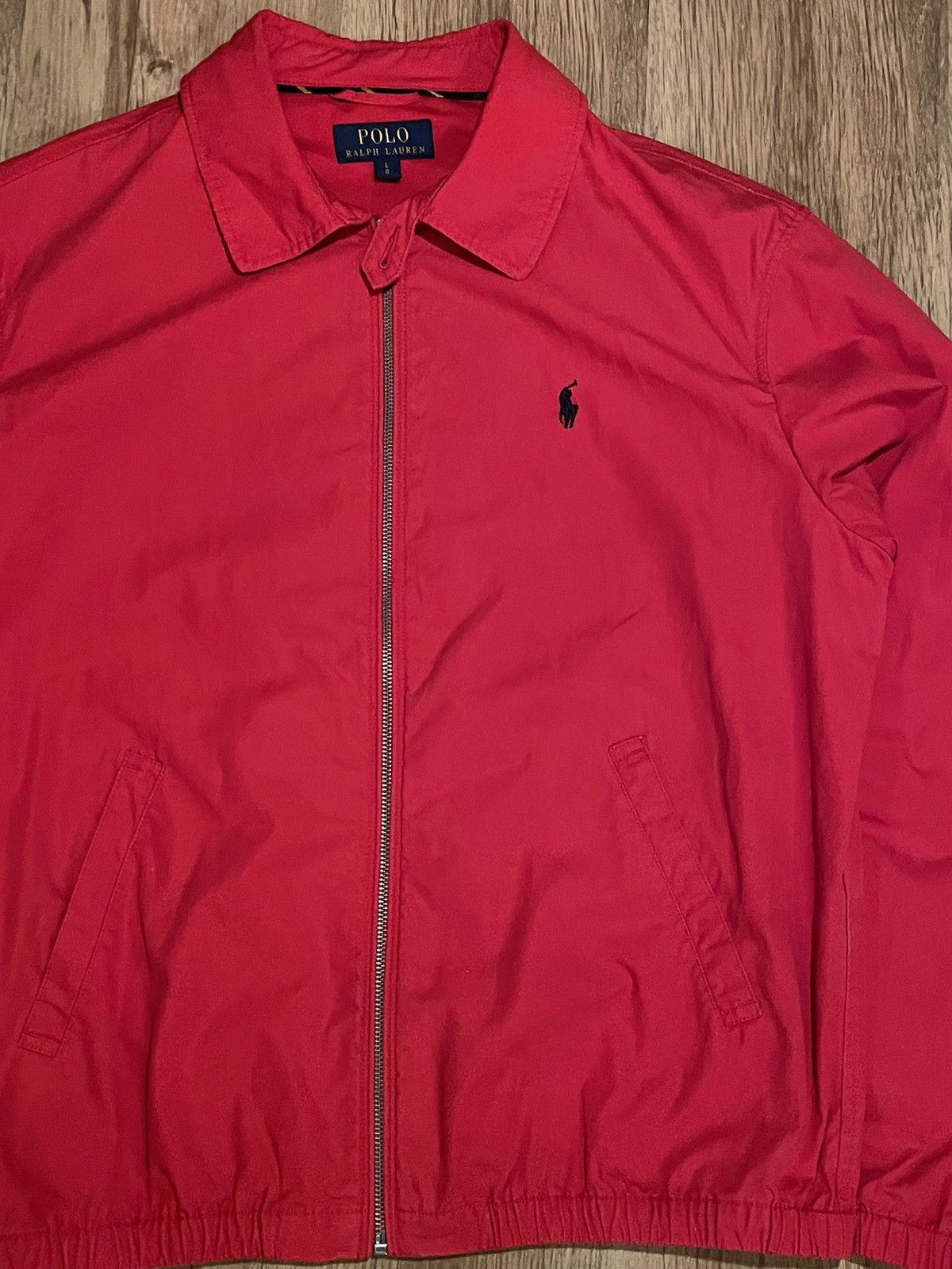 Polo Ralph Lauren × Vintage Polo Ralph Lauren Vintage Jacket Denim Streetwear Bomber Y2k Size US L / EU 52-54 / 3 - 4 Thumbnail