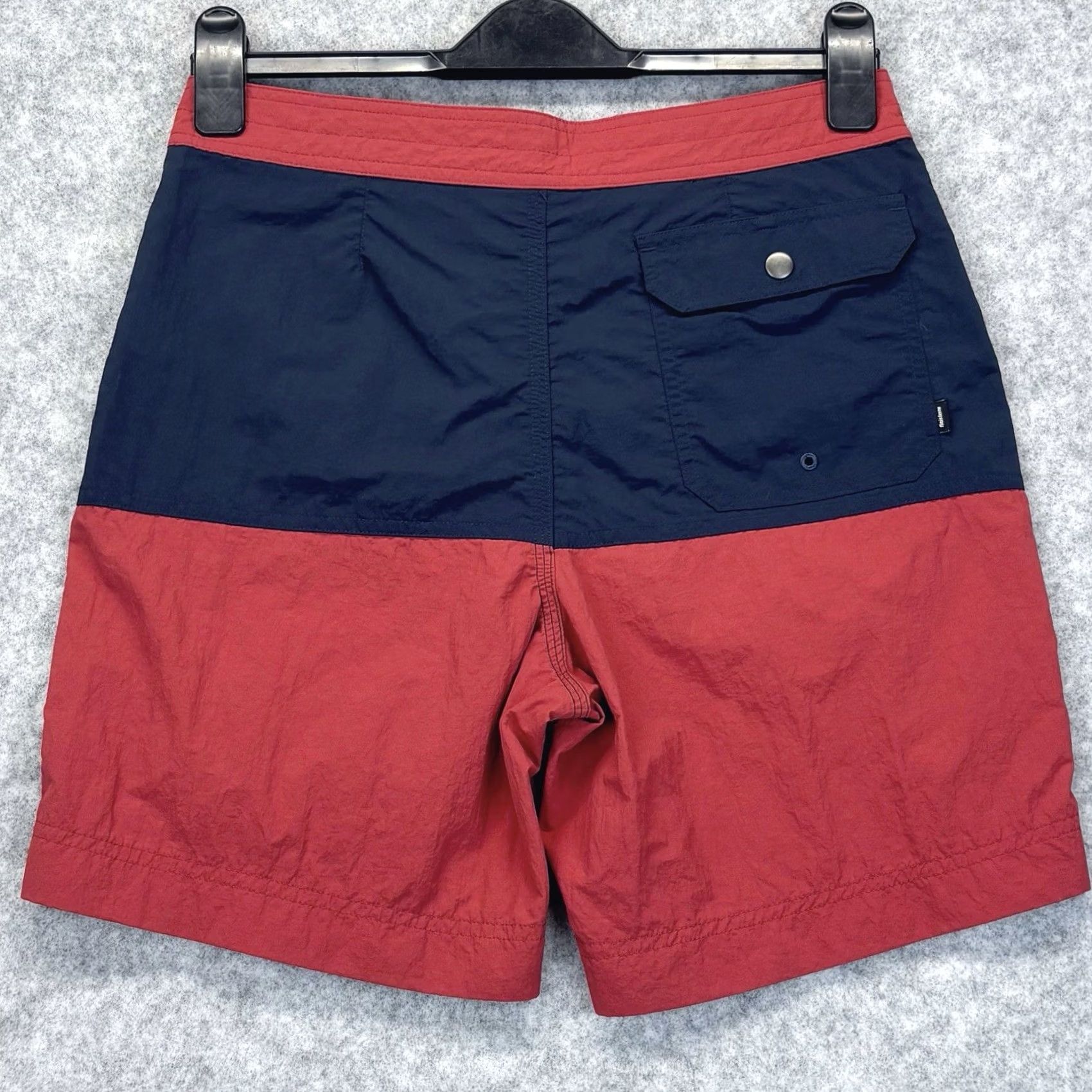 Finisterre Finisterre Badlands Board Shorts Size 28” Red Navy Recycled Nylon Vgc Surf/Swim/Board Shorts Men 28 Size US 28 / EU 44 - 2 Thumbnail