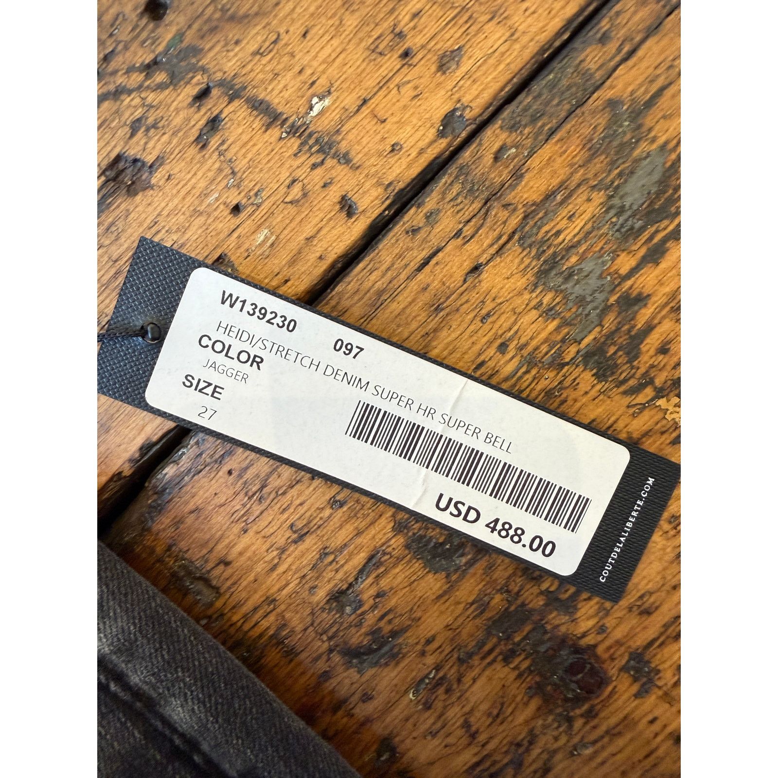 Cout de la Liberte Cout De La Liberte Heidi/Stretch Denim Super Bell Jeans Size 27" / US 4 / IT 40 - 3 Thumbnail