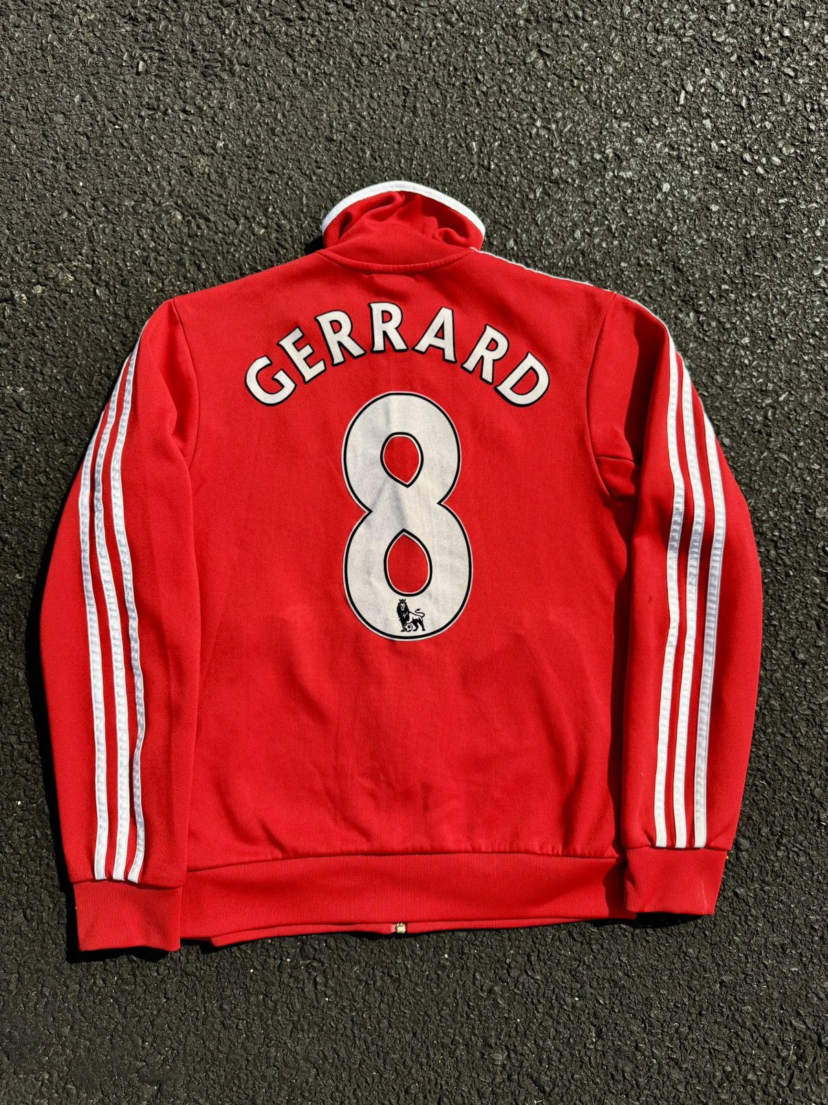 Adidas × Vintage 2010 Adidas Liverpool Gerard Soccer Team Track Jacket Size US S / EU 44-46 / 1 - 5 Thumbnail