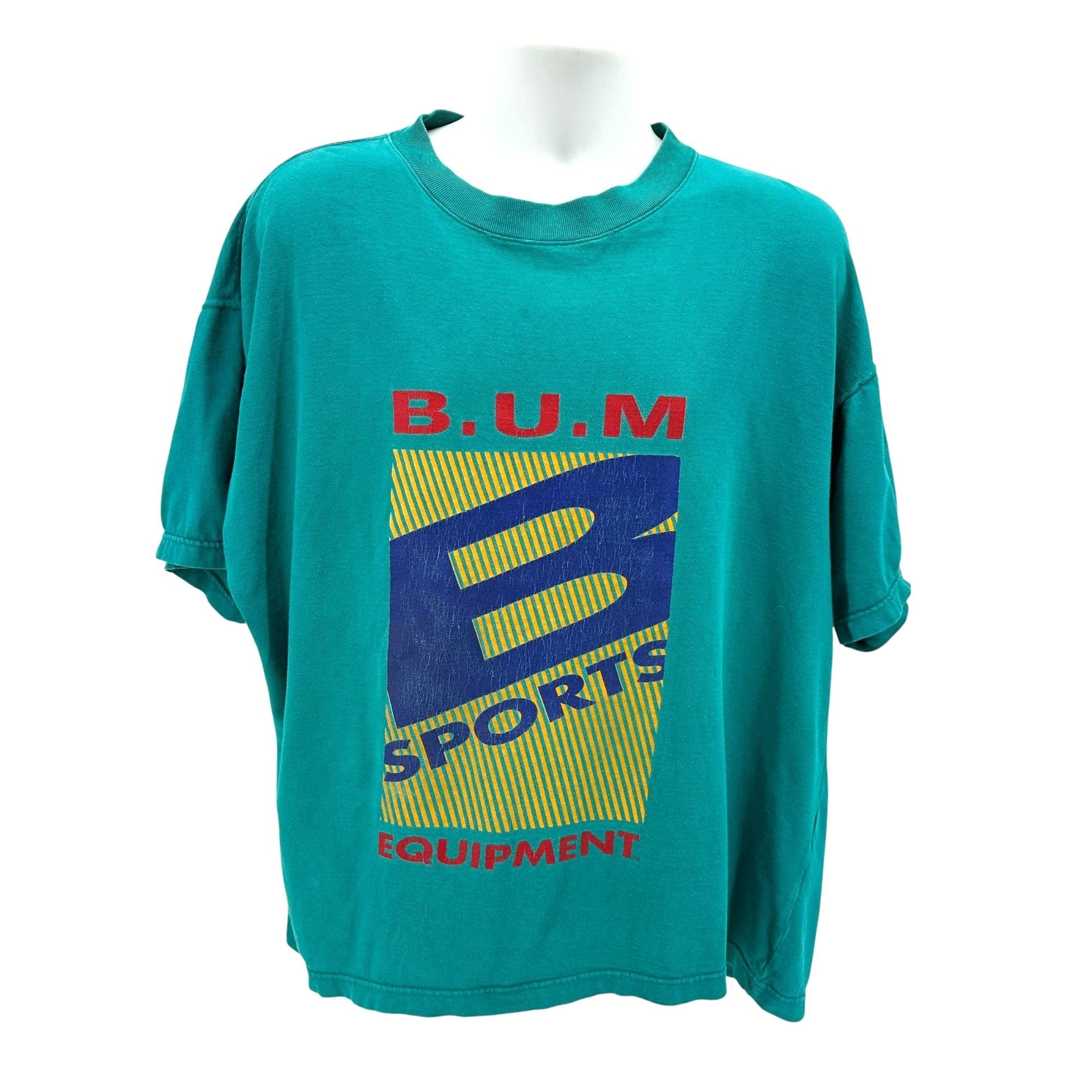 B.U.M Equipment Vintage B.U.M. Equipment Sports Adult Medium Shirt Oversized Size US M / EU 48-50 / 2 - 1 Thumbnail
