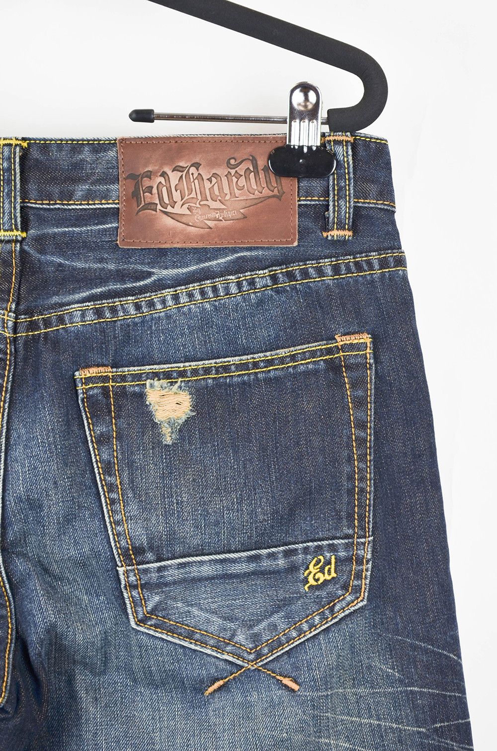 Ed Hardy ED HARDY Distressed Jeans - 32 Size US 32 / EU 48 - 3 Thumbnail