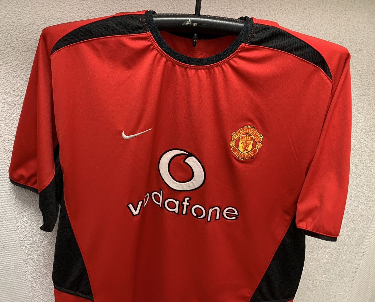 Manchester United Nike Vodafone vintage soccer jersey Xl sz