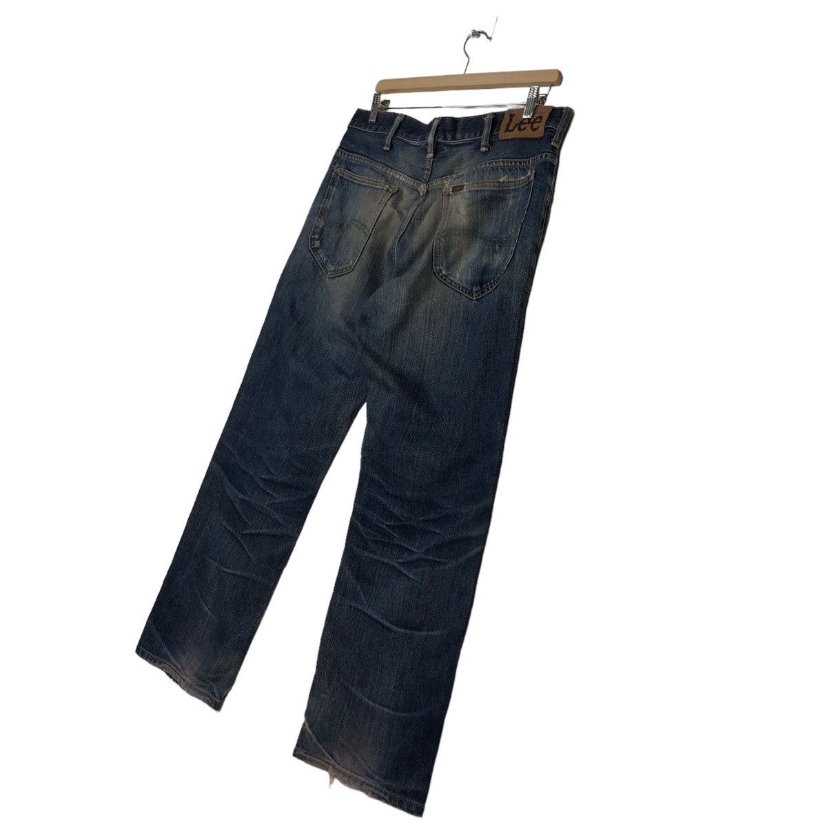 Japanese Brand 🔥Vintage Union Made Lee Raiders Denim Jeans Red Line Size US 34 / EU 50 - 10 Thumbnail